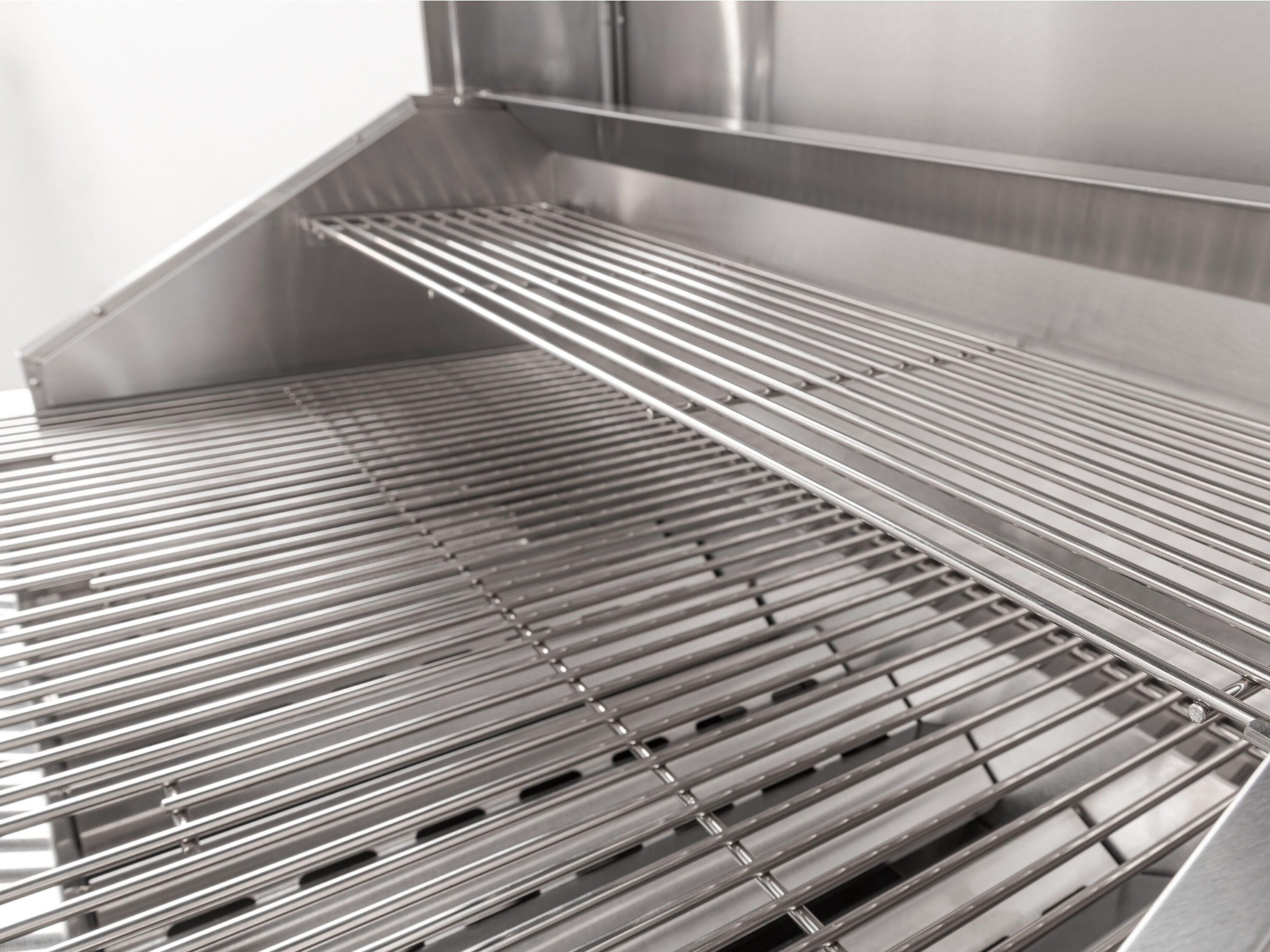 Outdoor Kitchen Aluminum 5 Piece Cabinet Set with 40 in. Liquid Propane Gas Performance Grill