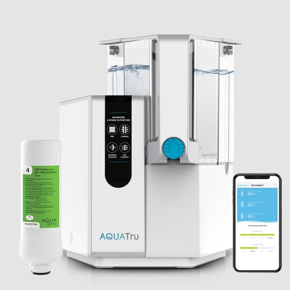 AquaTru Classic Smart Alkaline Countertop Water Purifier for PFAS & Other Contaminants with App
