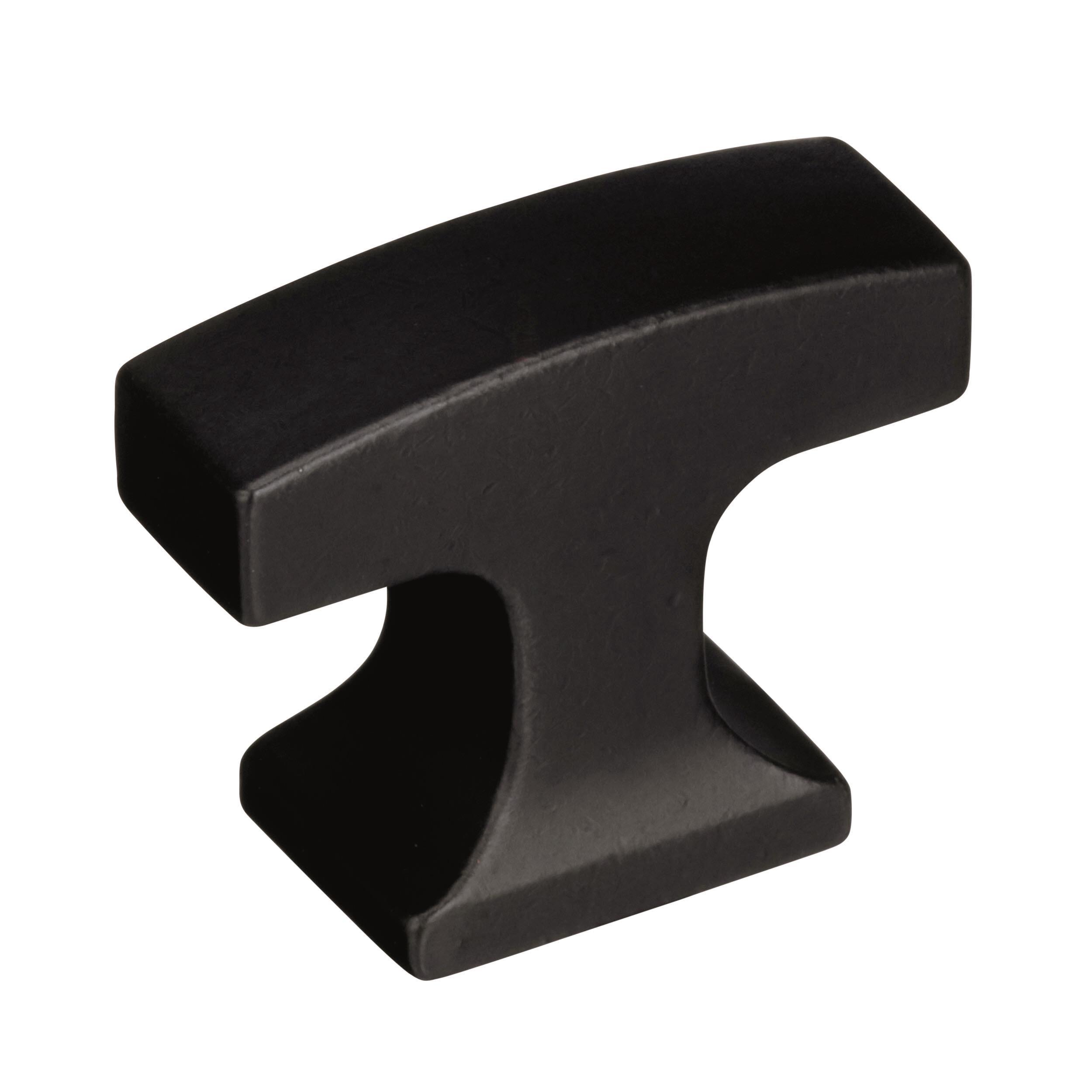 Amerock Westerly 1-5/16 inch (33mm) Length Black Bronze Cabinet Knob