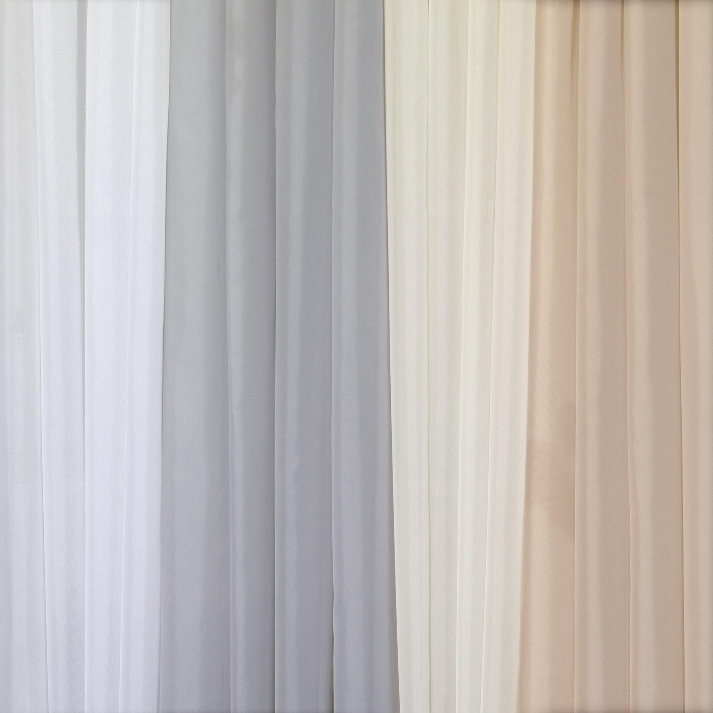 Arm & Hammer Traditional Grommet Sheer Curtain Panel, 59" x 84"