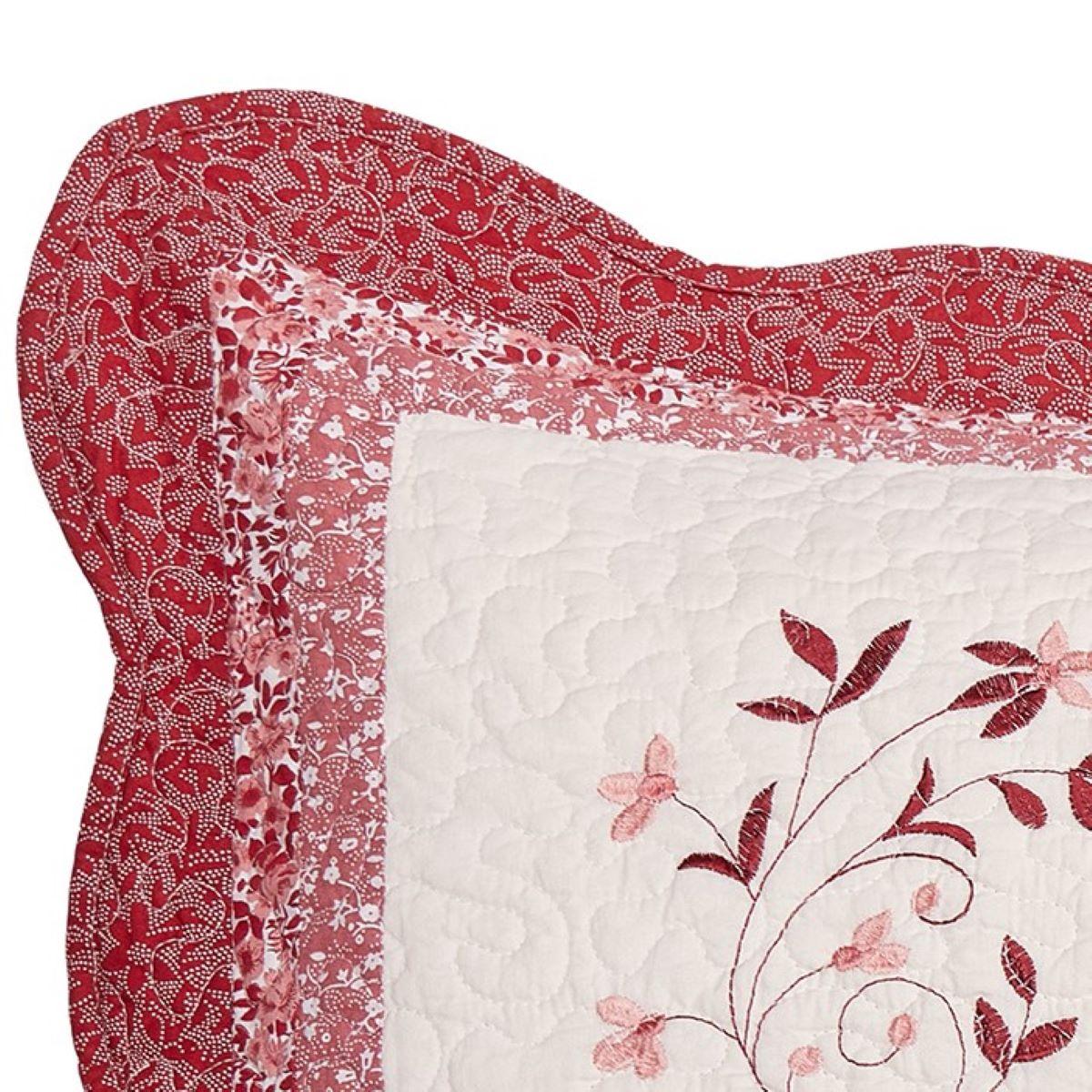 Caroline Embroidered Single Pillow Sham