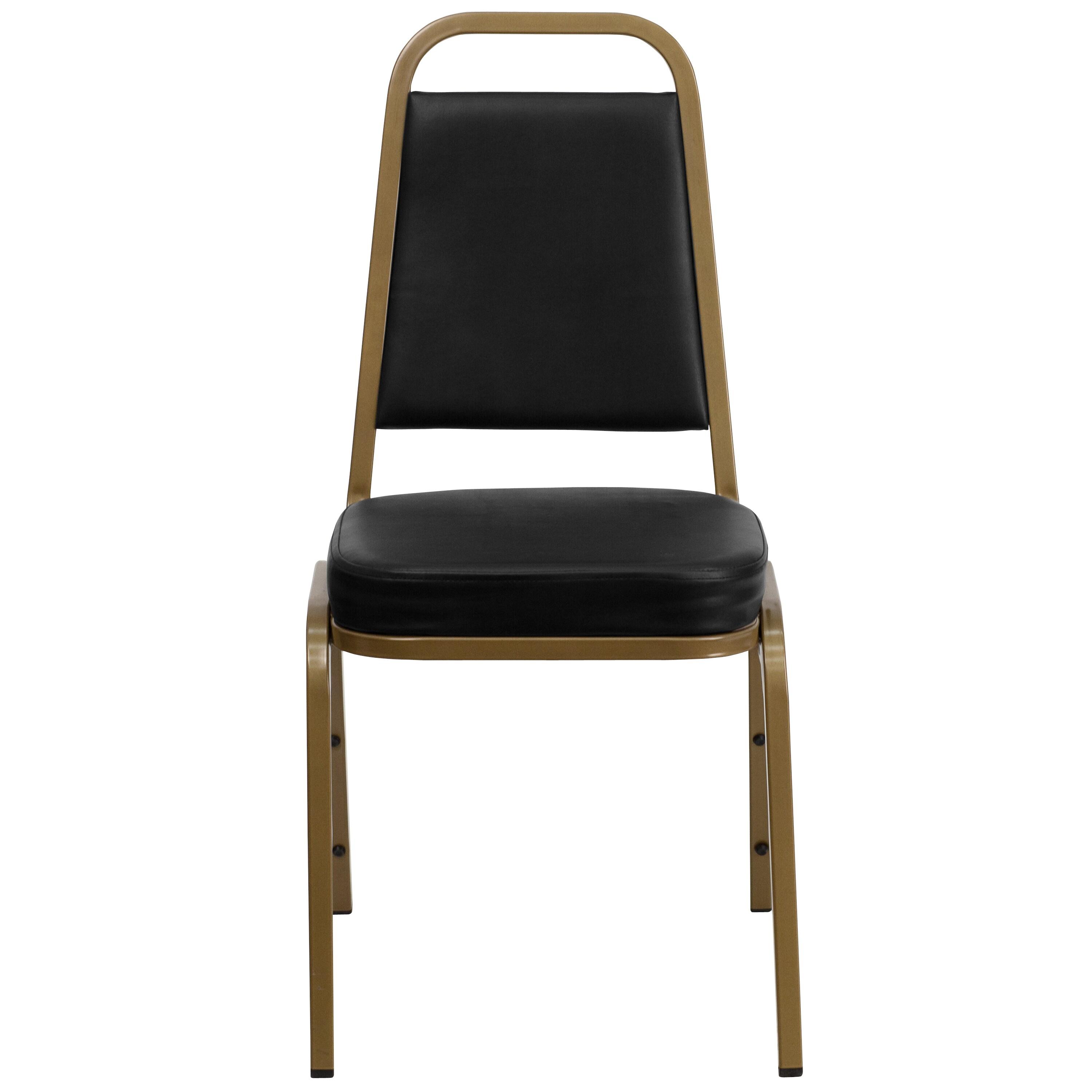 Flash Furniture Amaya Trapezoidal Back Stacking Banquet Chair with 2.5" Thick Seat