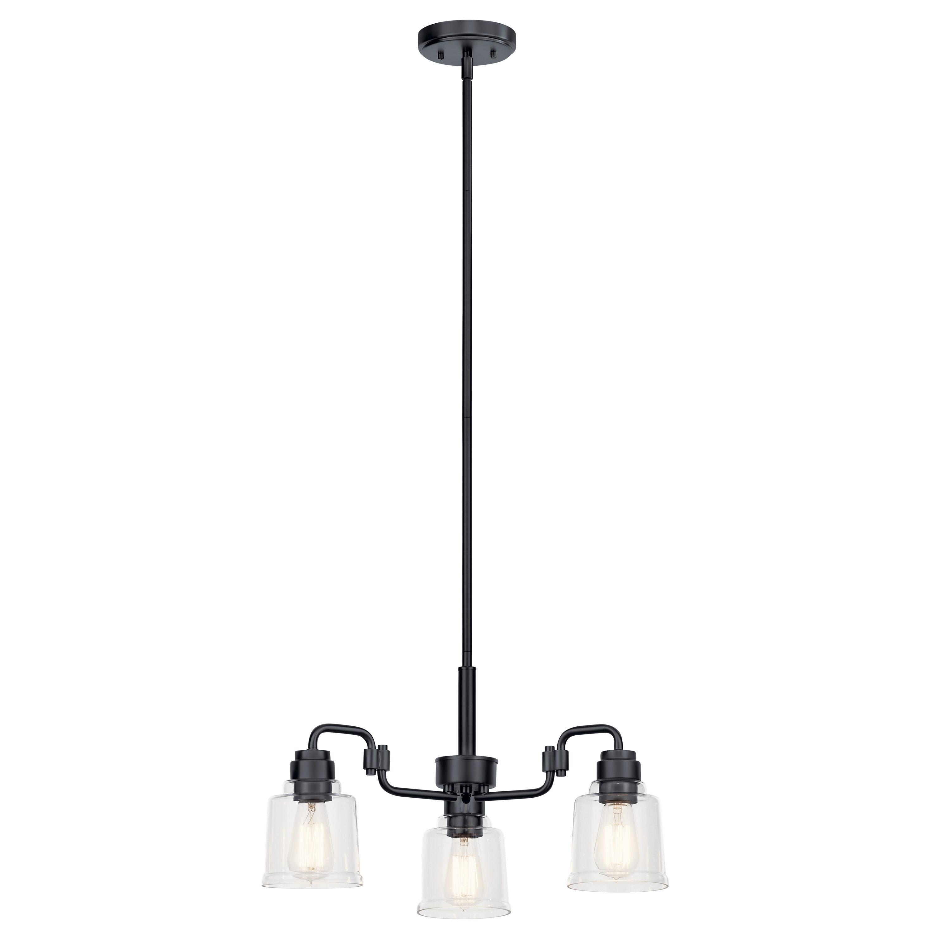 Kichler Lighting Aivian 3 - Light Chandelier in  Black