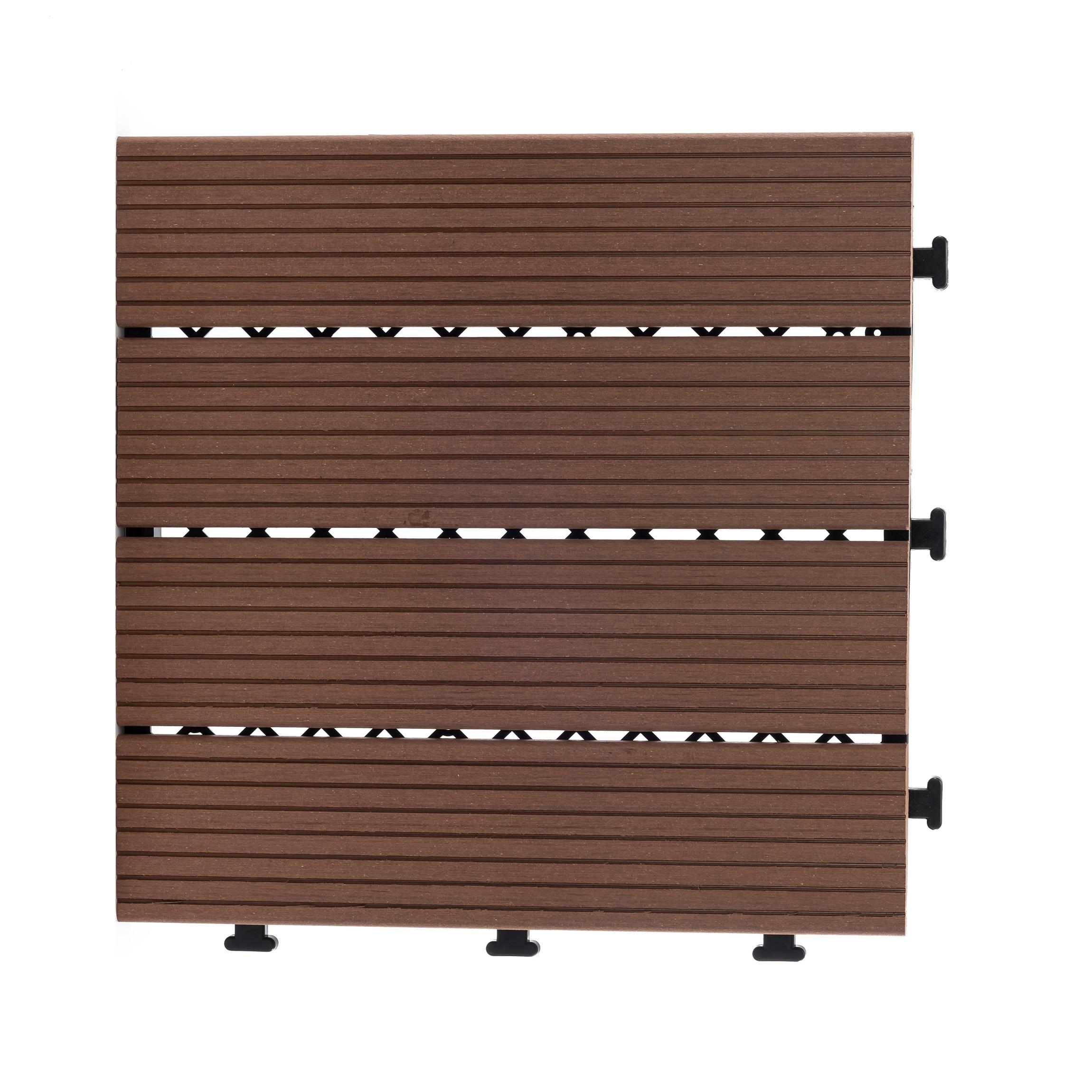 Courtyard 12" x 12" Composite Interlocking Deck Tile