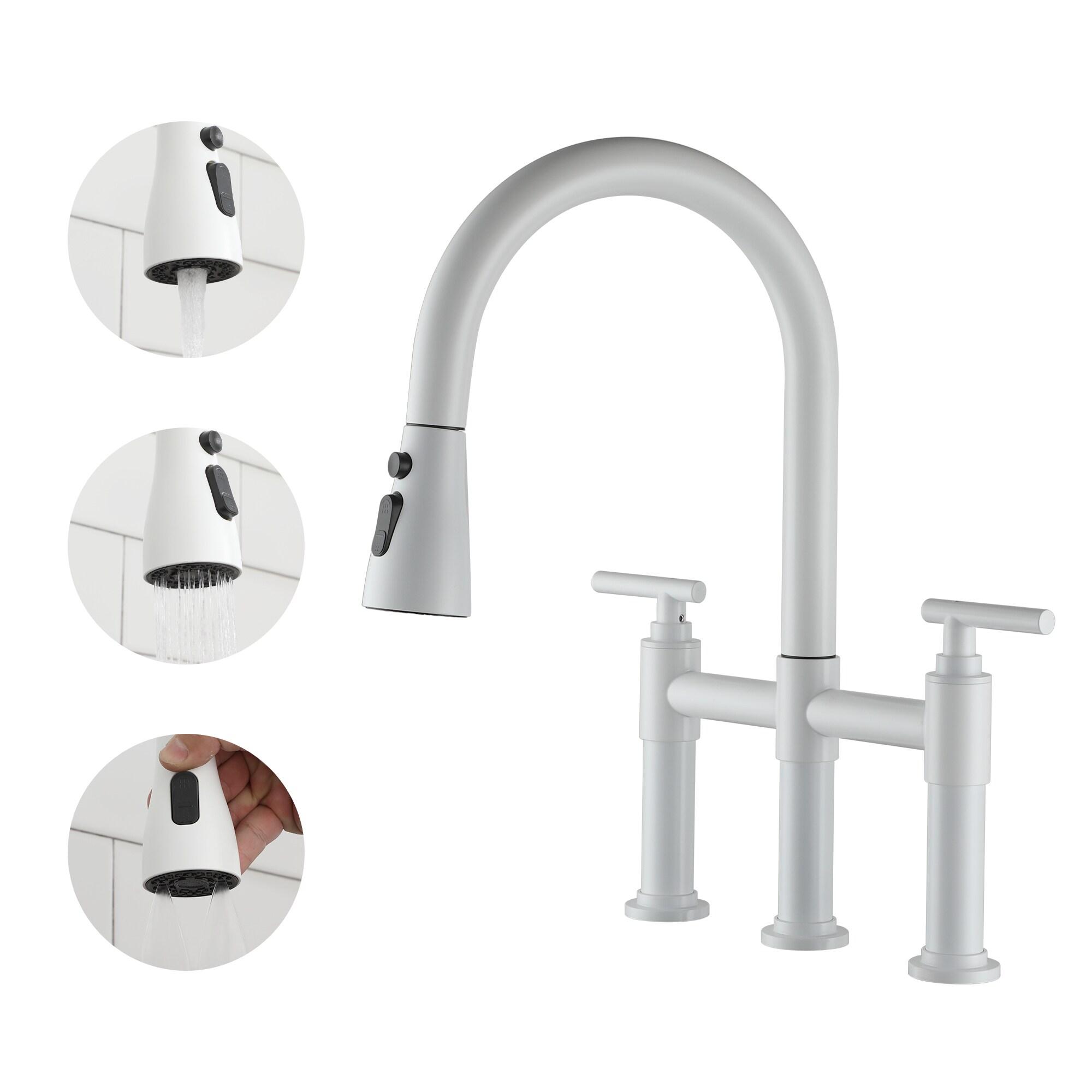 Mondawe Pull Down Kitchen Faucet