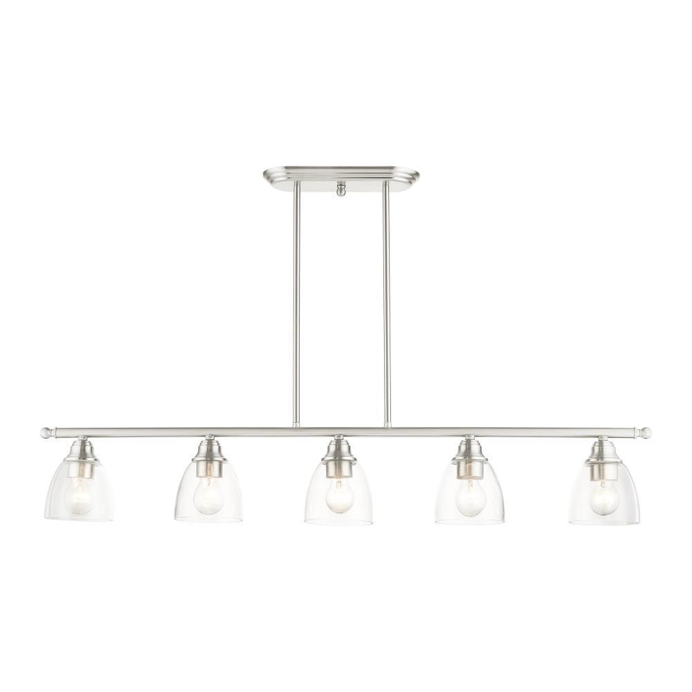 Livex Lighting Montgomery 5 - Light Chandelier in  Brushed Nickel