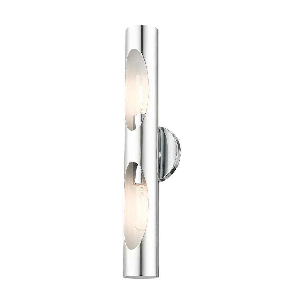 Livex Lighting Novato 2 - Light Wall Light in  Polished Chrome