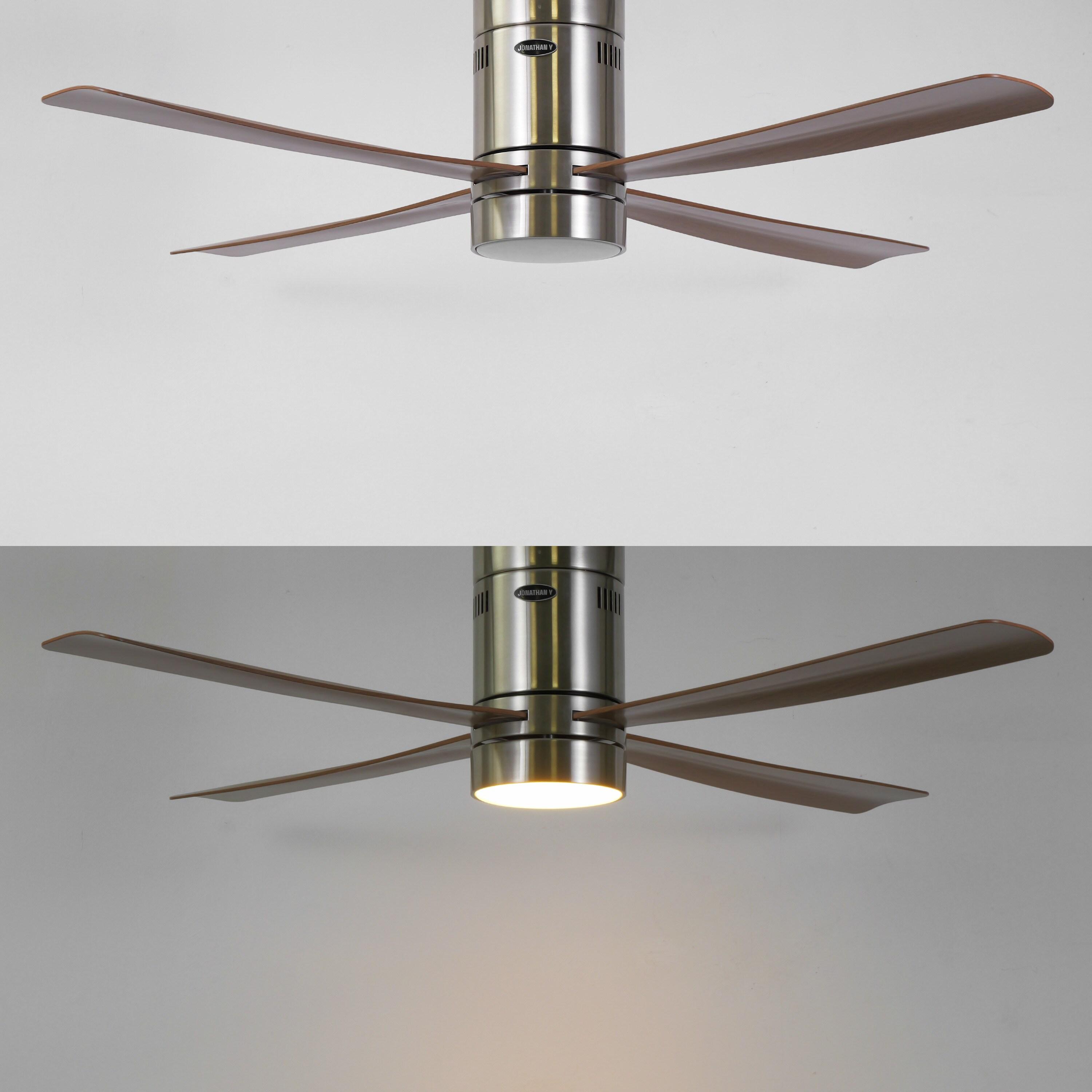Jonathan Y Theo 52'' Ceiling Fan with LED Lights