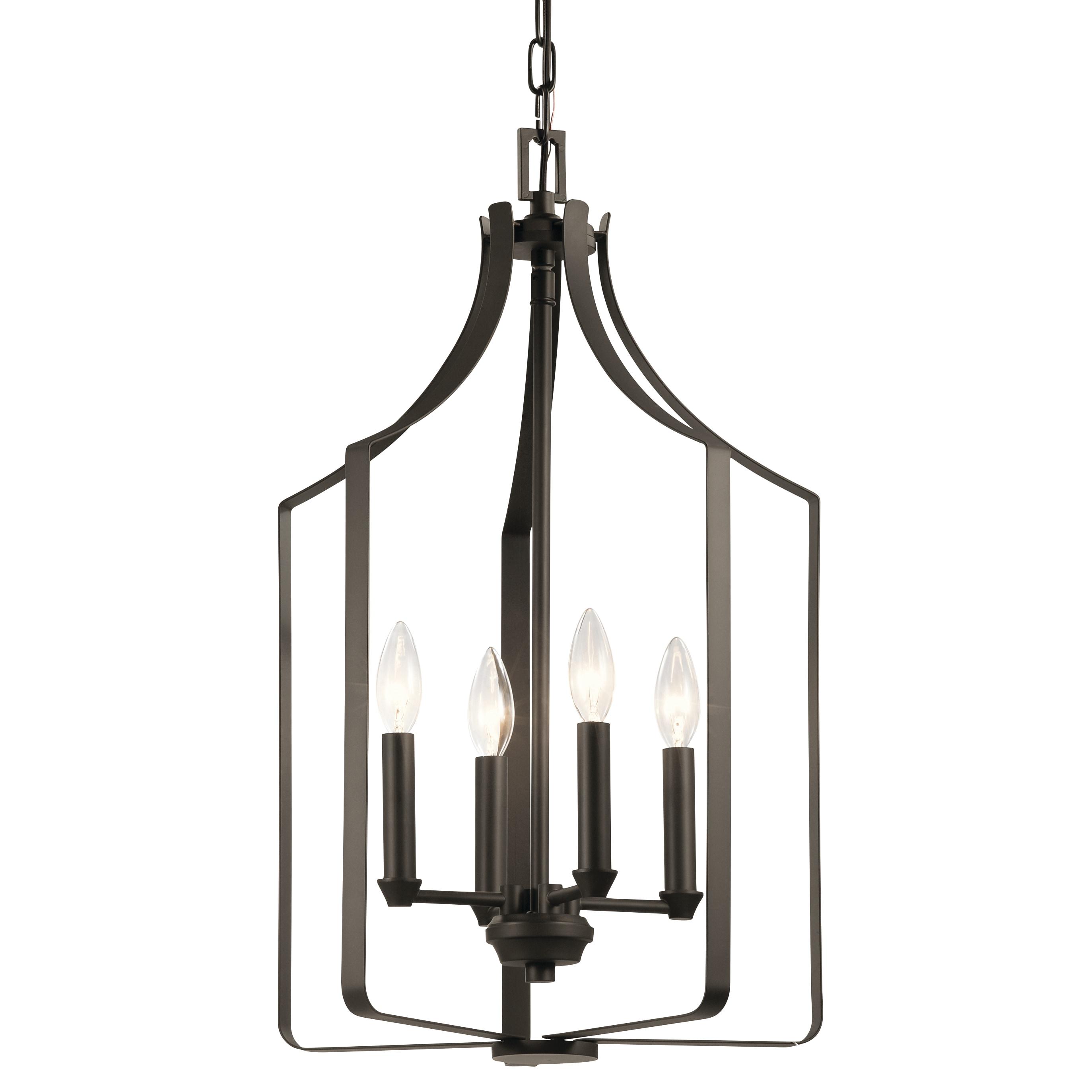 Kichler Lighting Morrigan 4 - Light Chandelier in  Olde Bronze