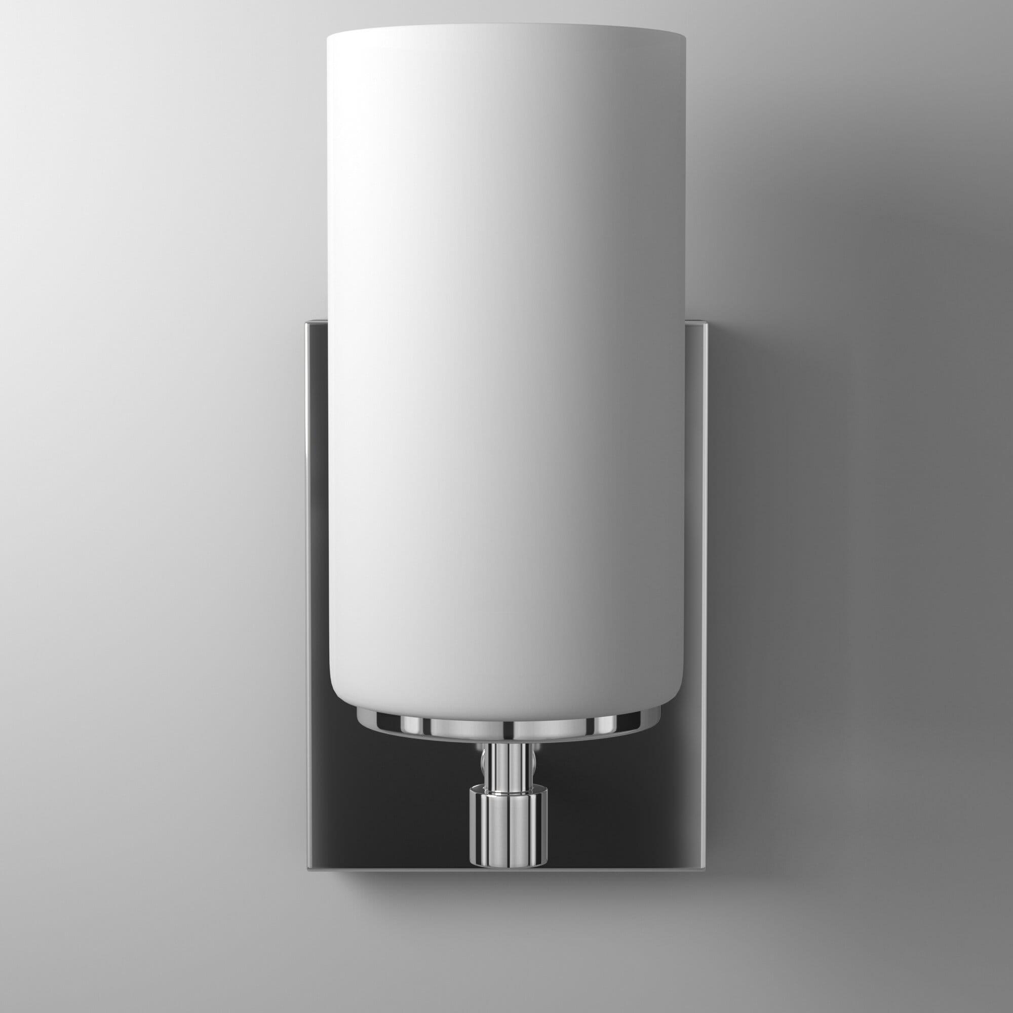 Sea Gull Lighting 4124601-05 Alturas Contemporary One Light Wall/Bath Sconce Vanity Style Fixture, Chrome Finish