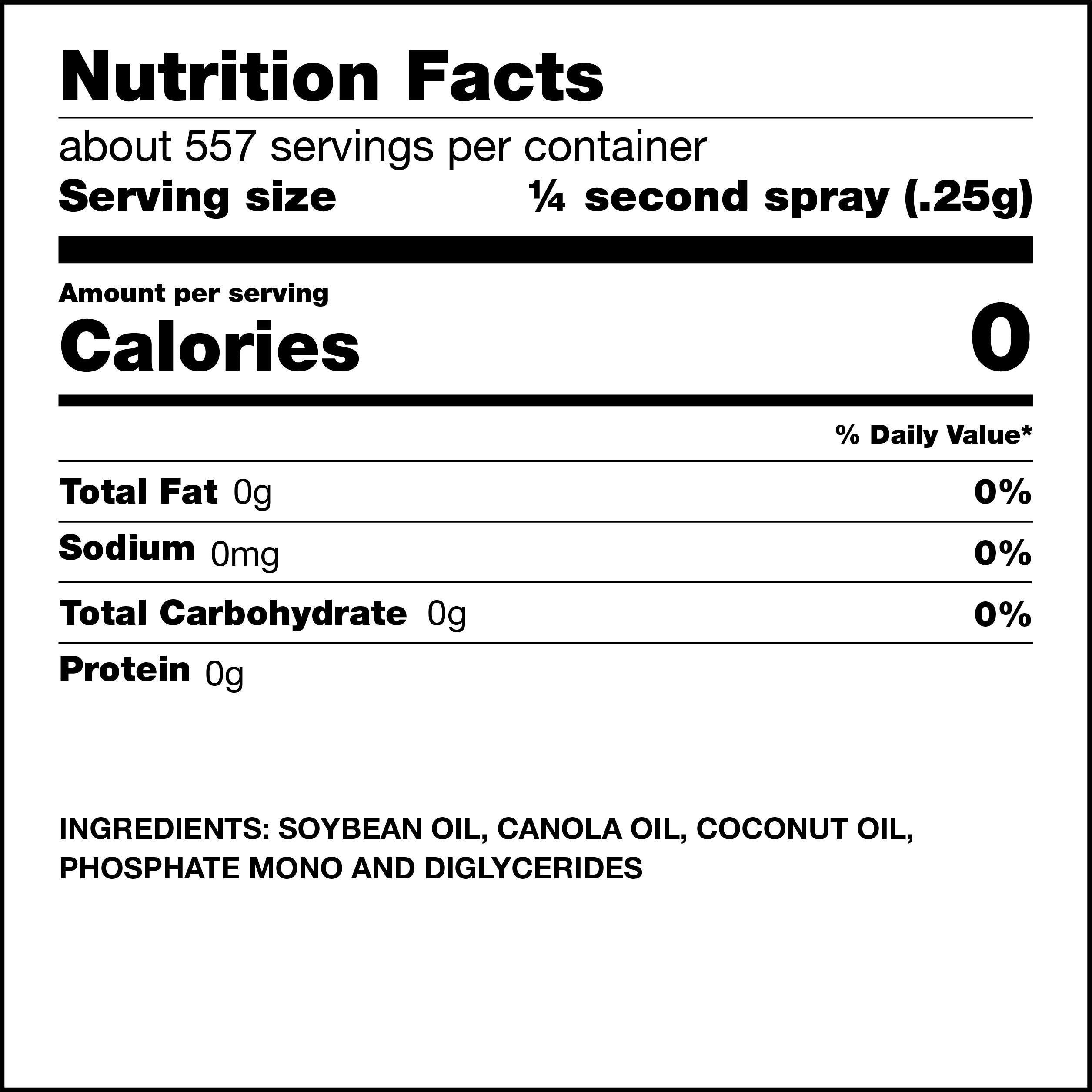 Blackstone Aluminum Cooking Oil Spray 6 oz 1 pk