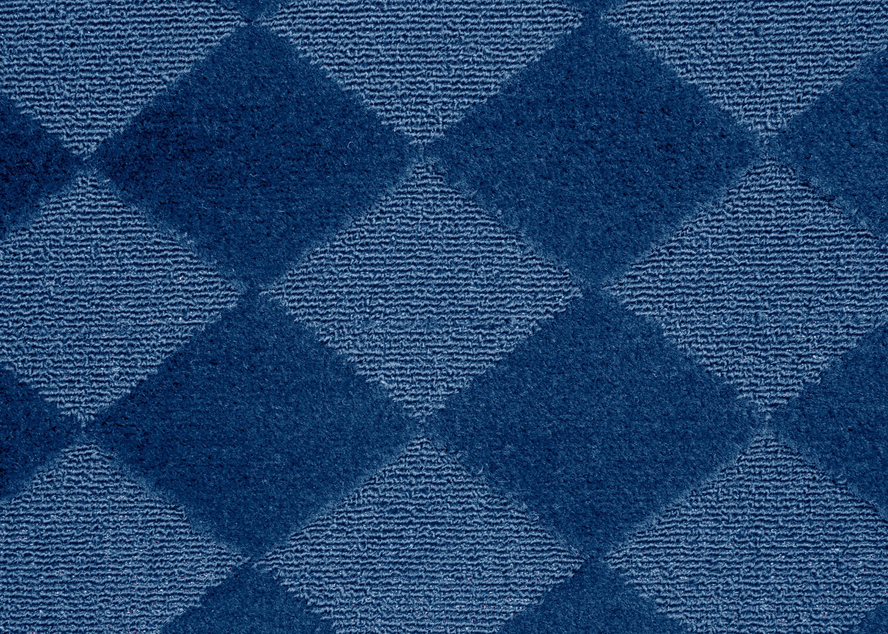 Garland Rug Diamond Polypropylene Navy Indoor Area Rug, 5' x 7'