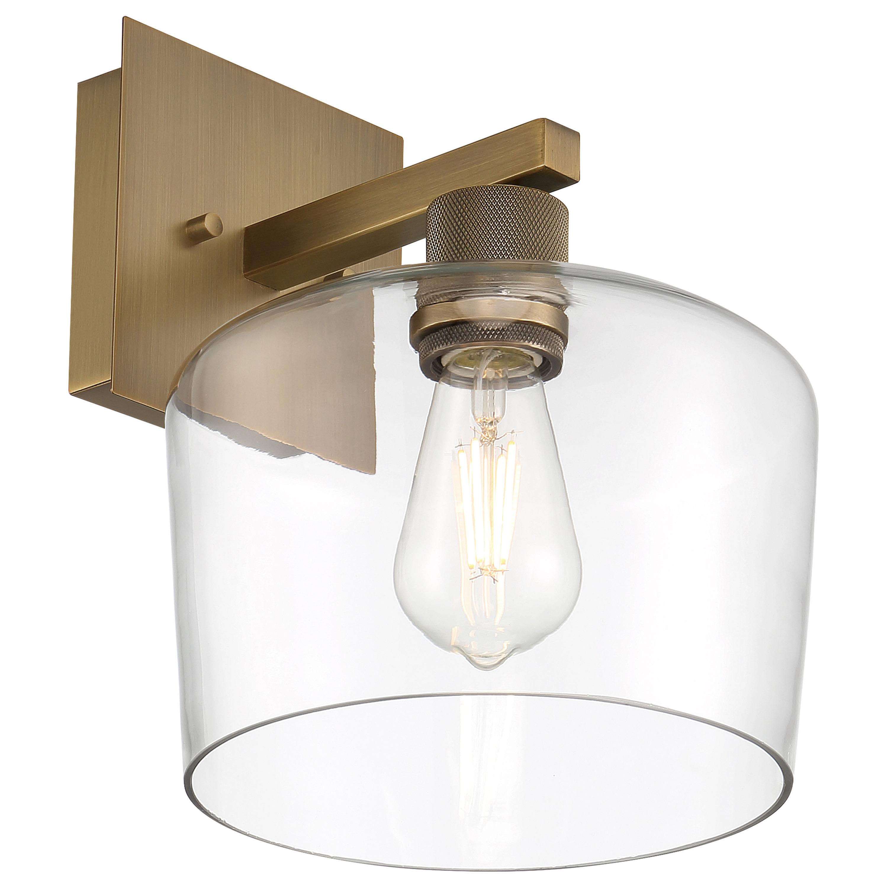 Access Lighting Chardonnay LED Wall Sconce in Antique Brushed Brass Color