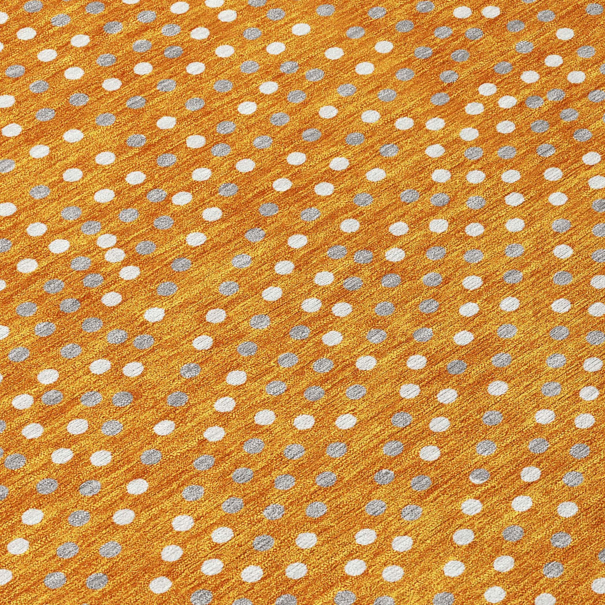 Addison Rugs Chantille ACN1021 Orange 8' x 10' Indoor Outdoor Area Rug, Easy Clean, Machine Washable, Non Shedding, Bedroom, Entry, Living Room, Dining Room, Kitchen, Patio Rug