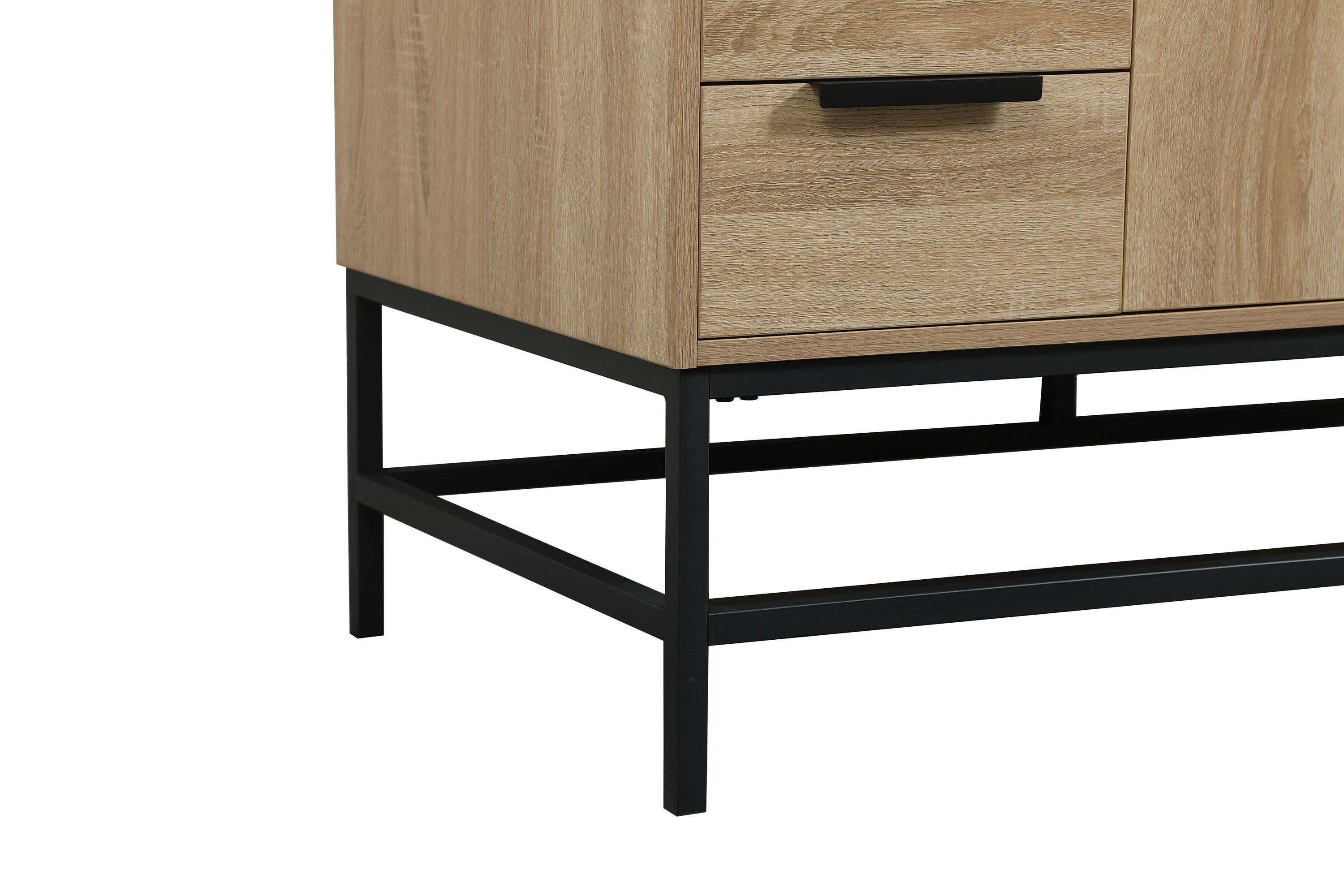 Corley 48'' Single Bathroom Vanity with Engineered Marble Top