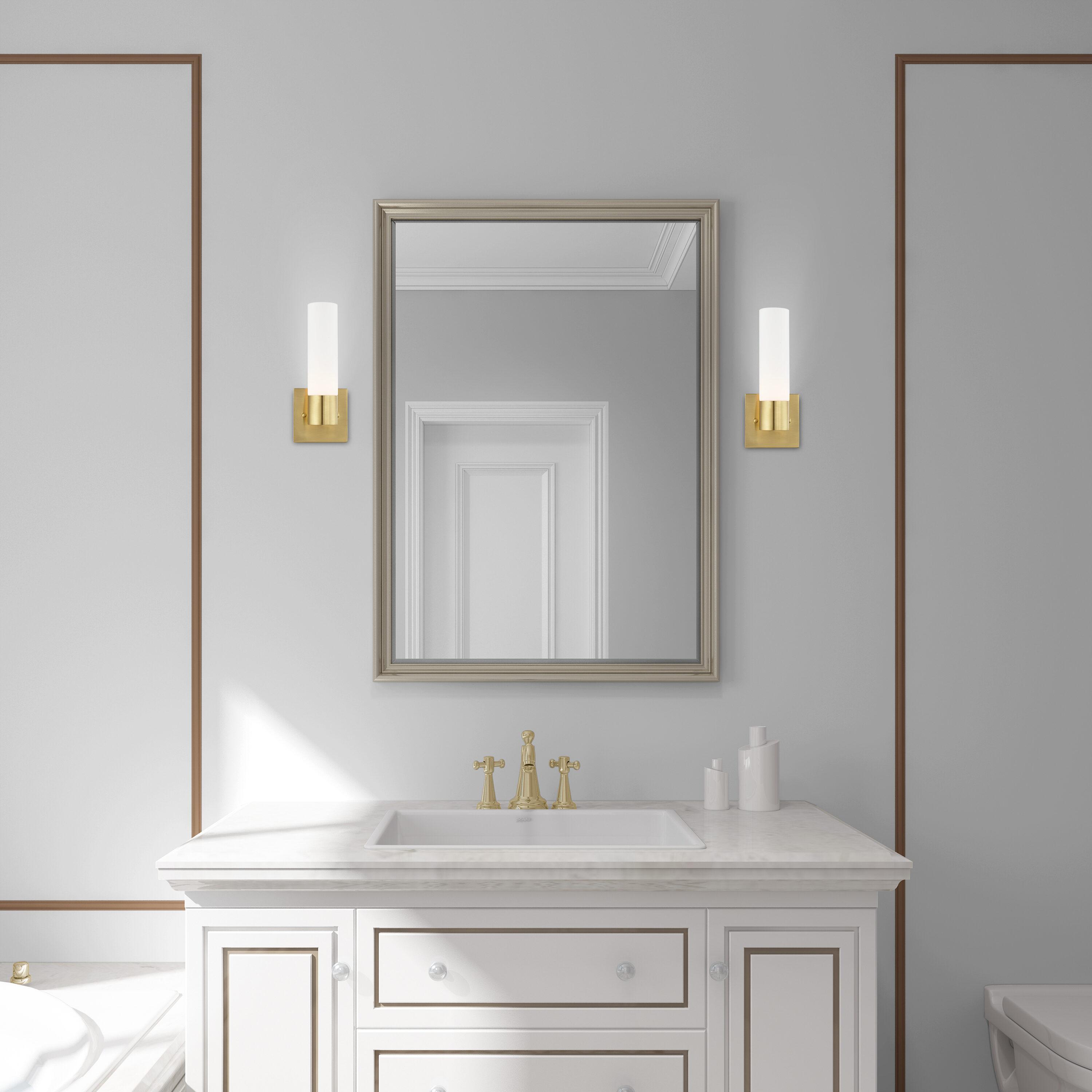 Livex Lighting Aero 1 - Light Sconce in  Satin Brass