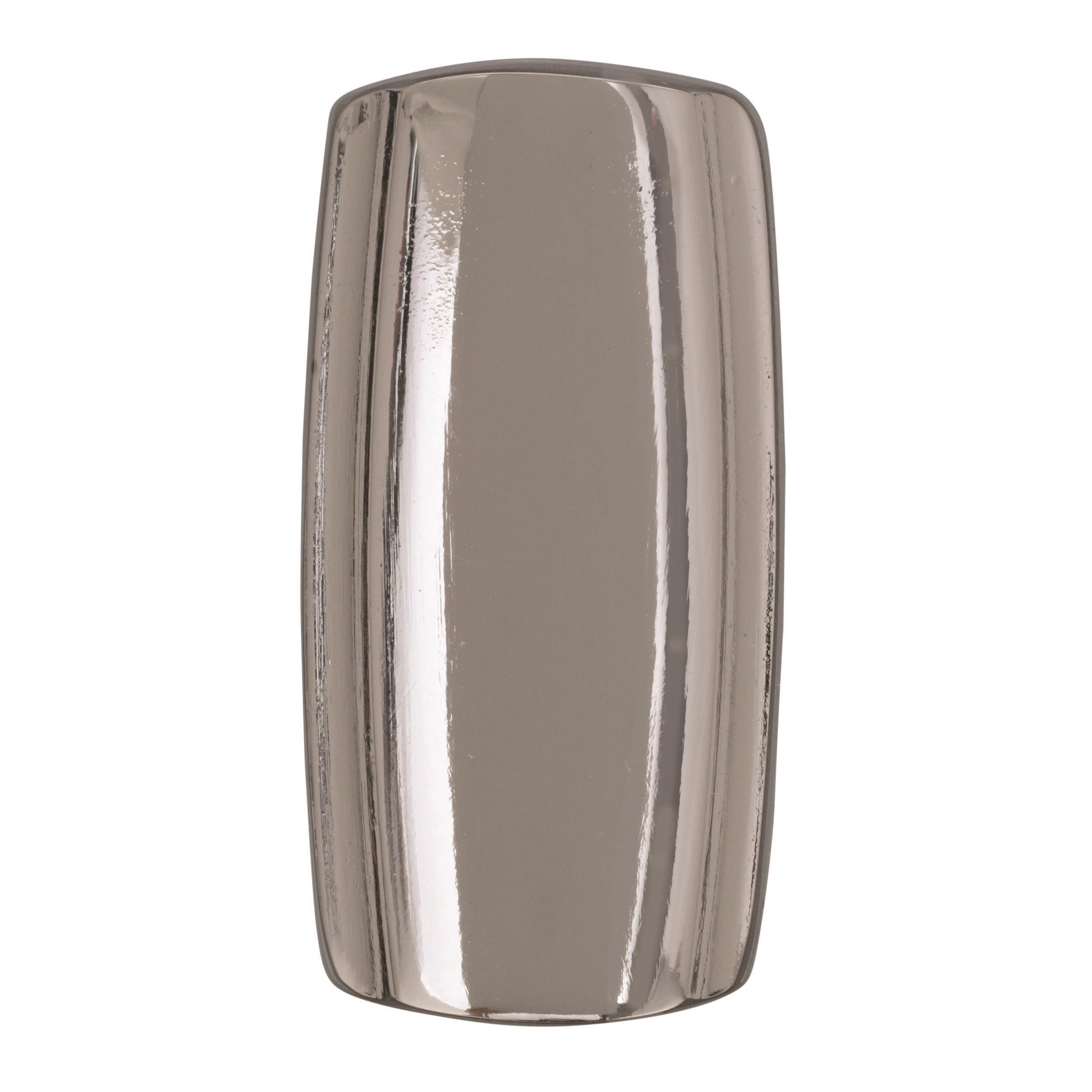 Amerock Highland Ridge 1-3/8 inch (35mm) Length Polished Nickel Cabinet Knob