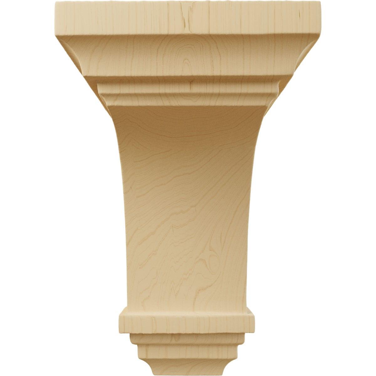 Mini Jefferson Alder Wood Corbel 3.5" x 3.75" x 6"