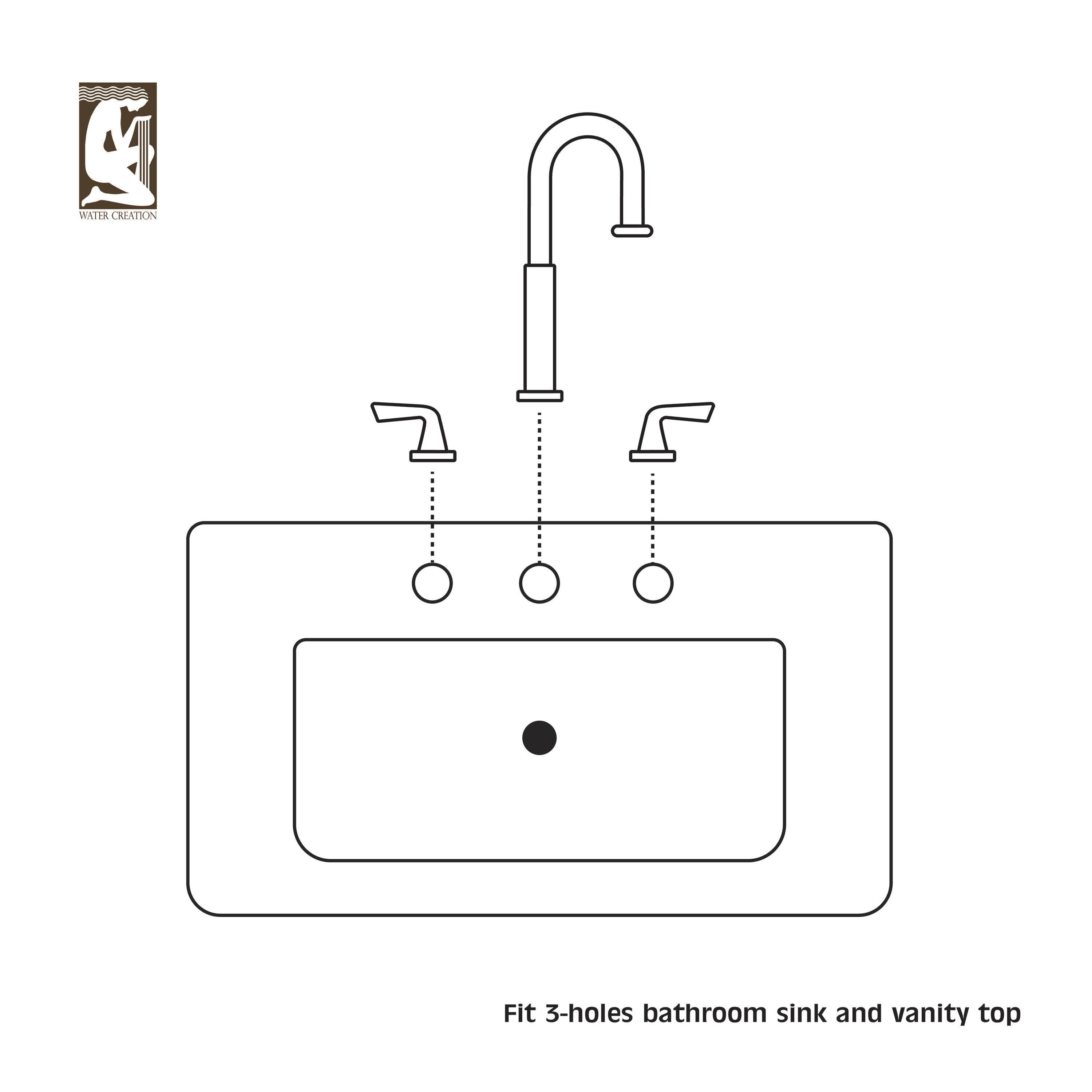 Vintage Widespread 2-handle Bathroom Faucet with Drain Assembly