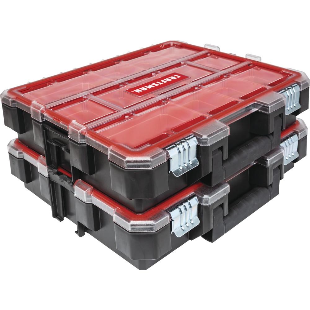 CRAFTSMAN Pro Organizers 12-Compartment Plastic Small Parts Organizer