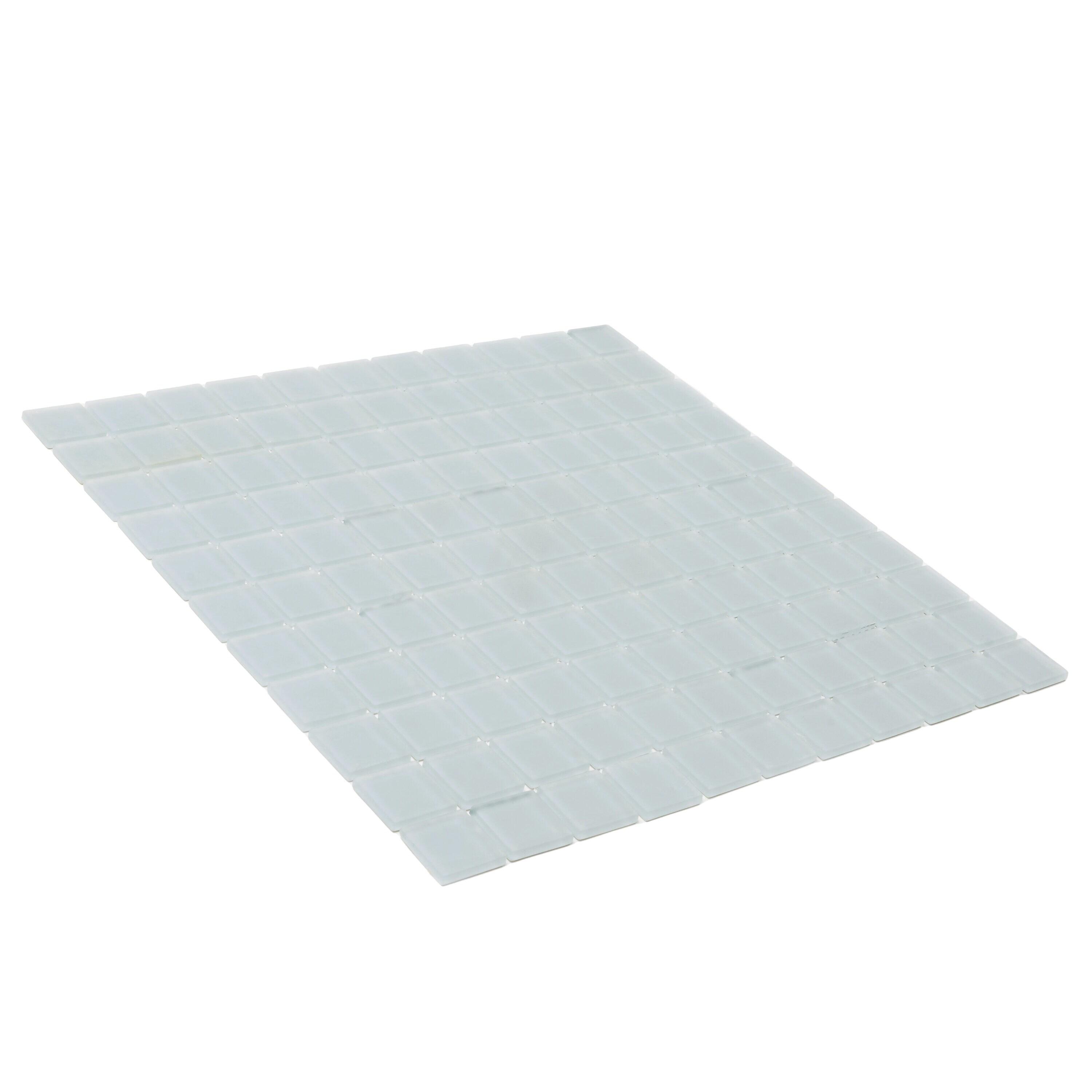 Apollo Tile 11.8" X 11.8" Matte Finished Glass Mosaic Tile