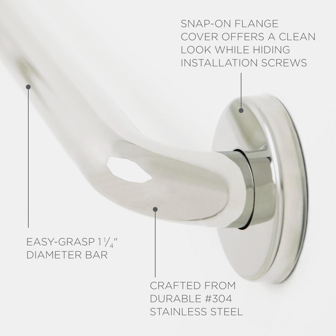 Straight Bathroom Safety Grab Bar