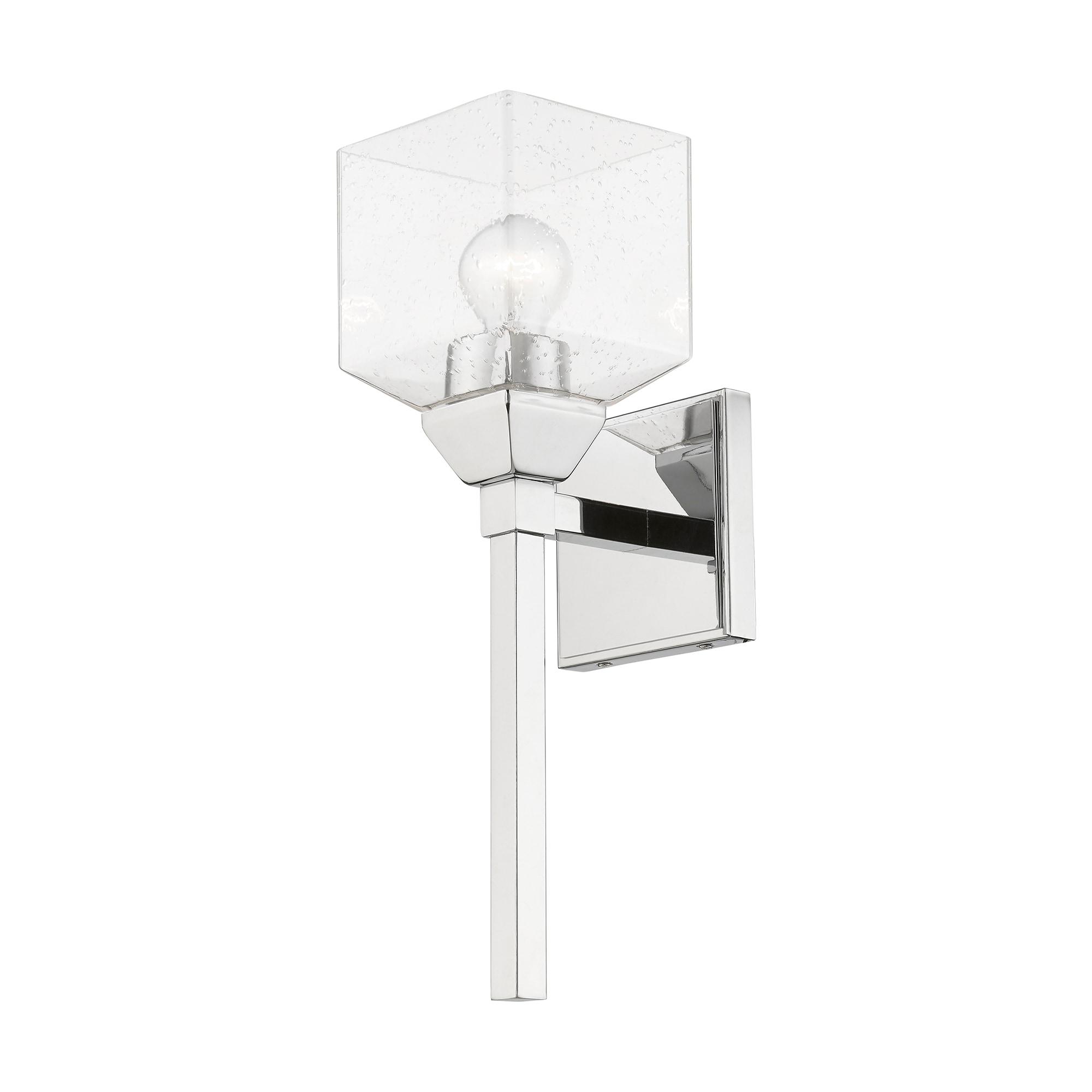 Livex Lighting Aragon 1 - Light Vanity in  Polished Chrome