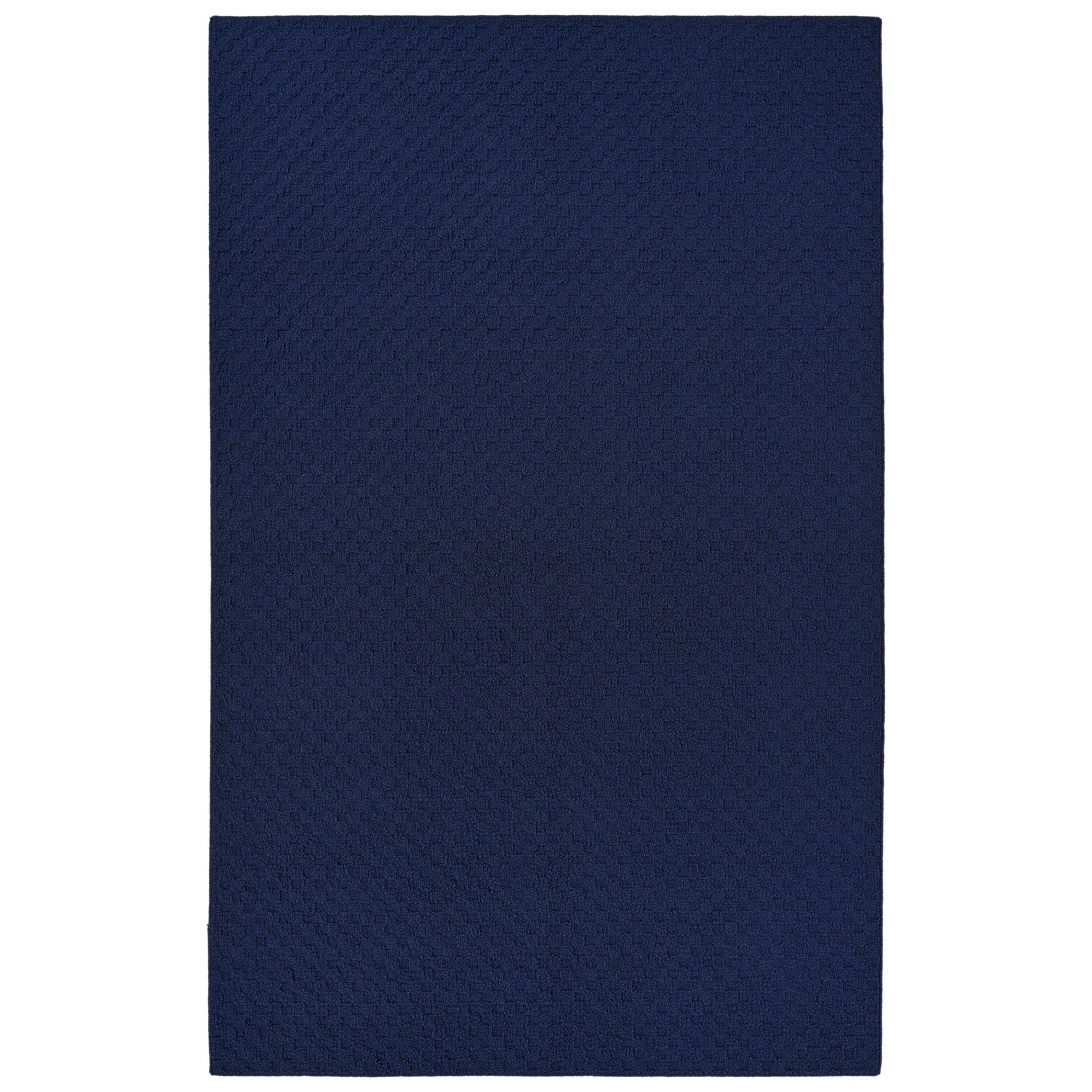 Garland Rug Town Square Navy Indoor Area Rug, 8' x 10'