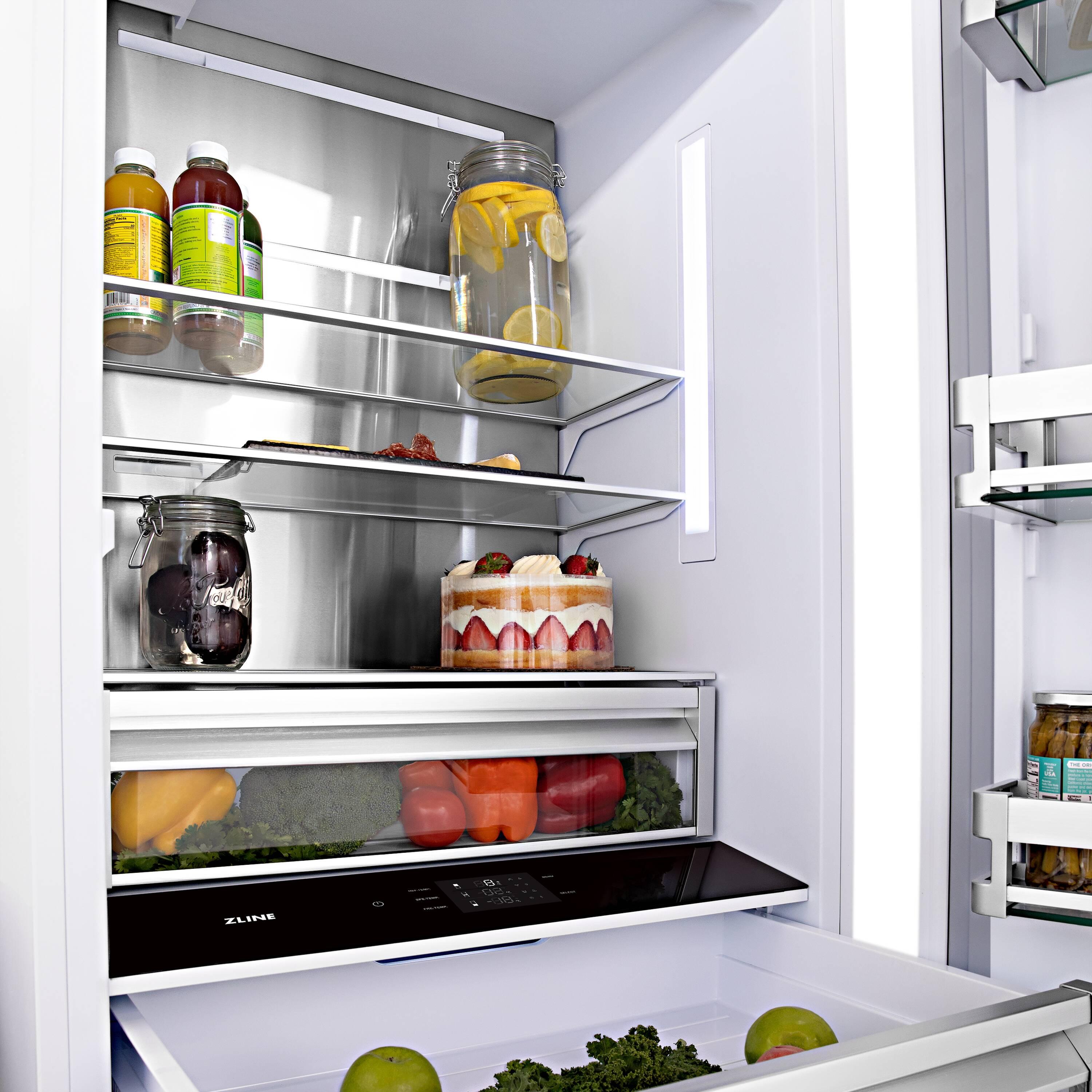 ZLINE KITCHEN AND BATH RBIV30430 bottom freezer built in refrigerator