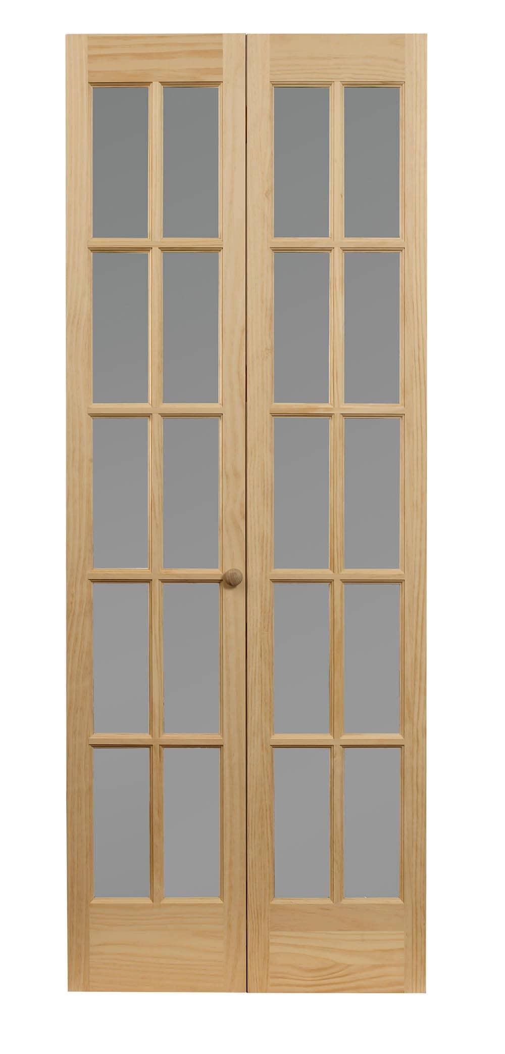 LTL Home Products Frosted Glass Classic French Bi-fold Door