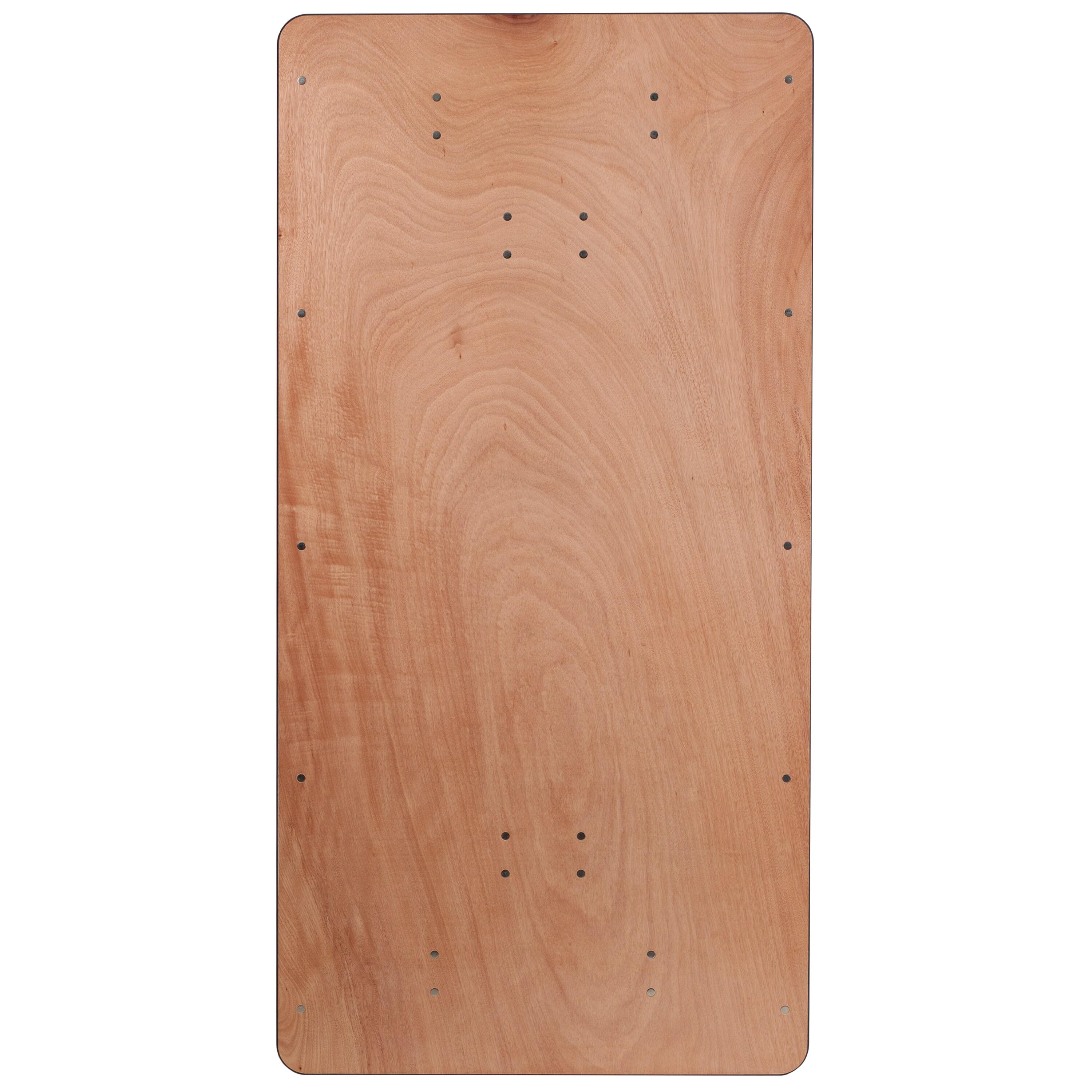 Flash Furniture Marcott Rectangular Wood Folding Event Table by Flash Furniture
