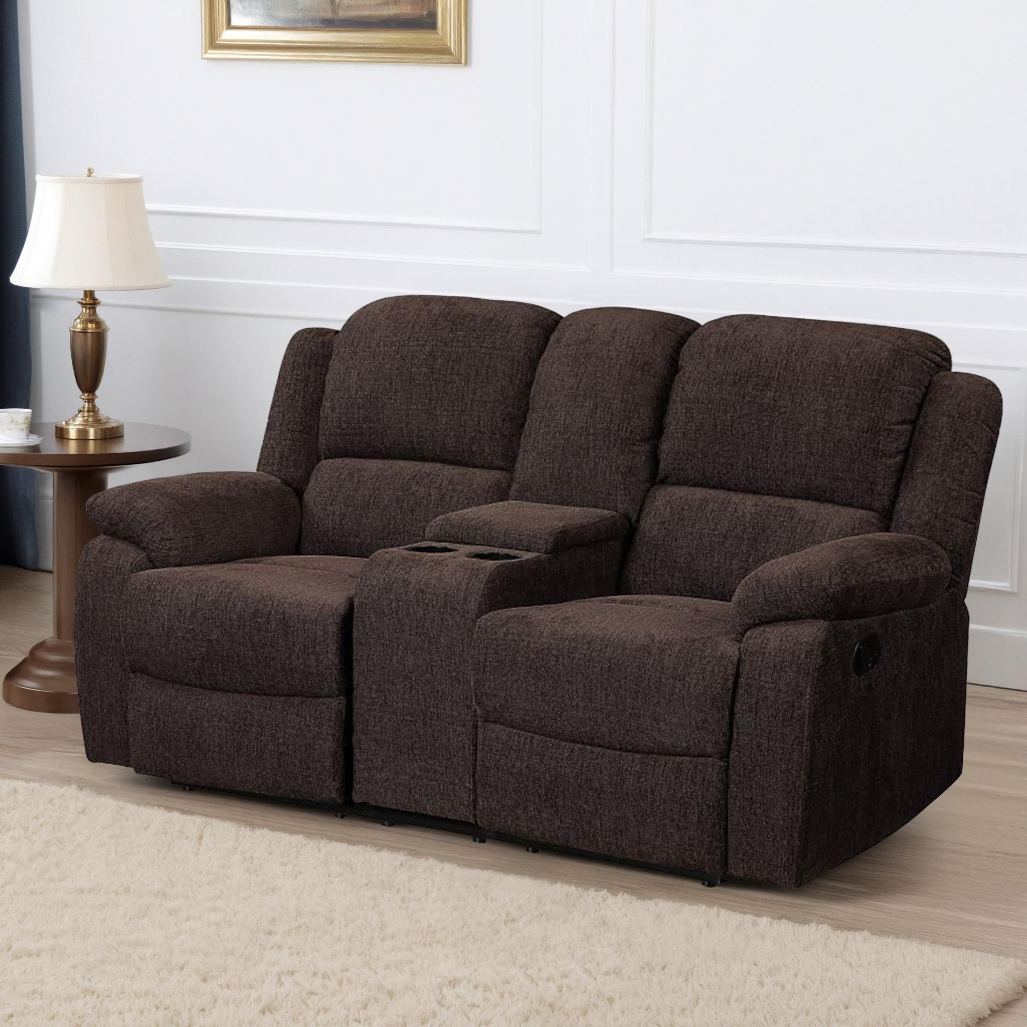 Acme Furniture Madden Sofa Brown Chenille