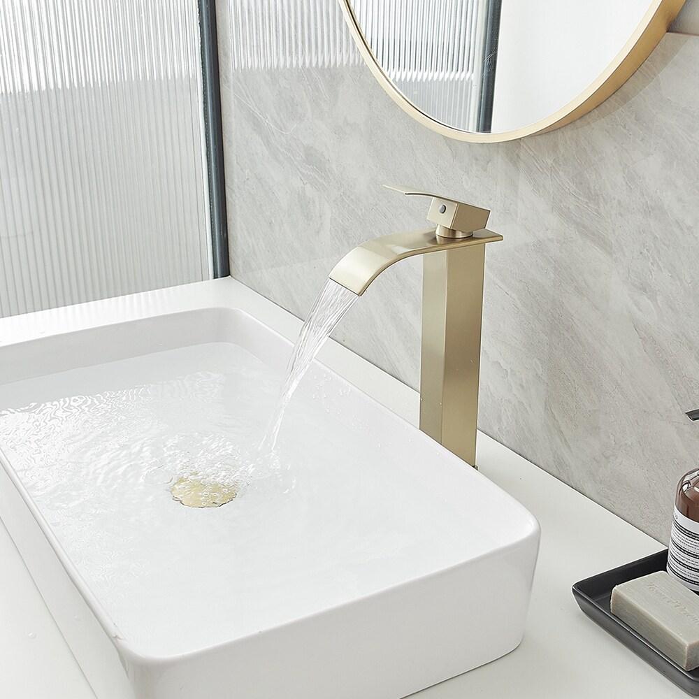 Vessel Sink Faucet Single-handle Bathroom Faucet with Drain Assembly