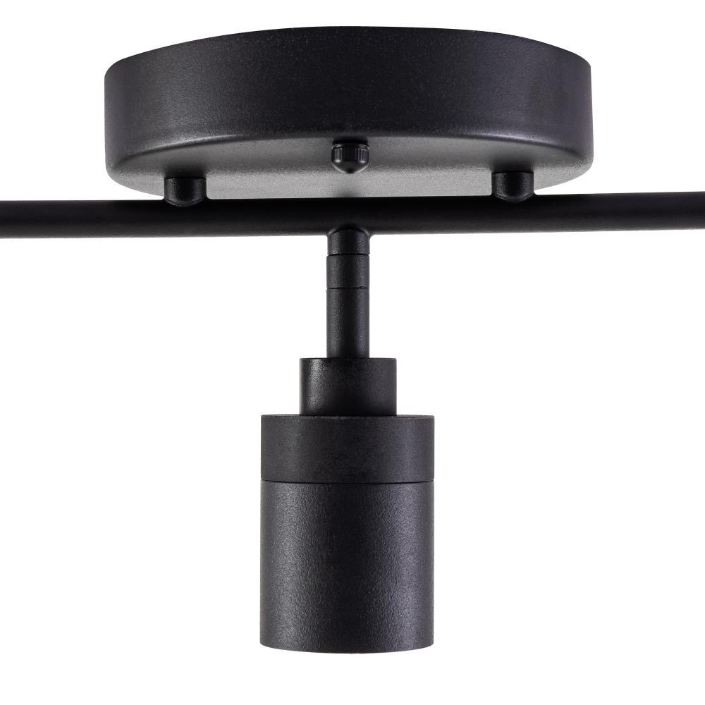 Vidalite Shura 3-Light Integrated LED Track Light with Rotatable Heads, 2 ft. Fixed Track Lighting Kit, 3000k, 1470 Lumens