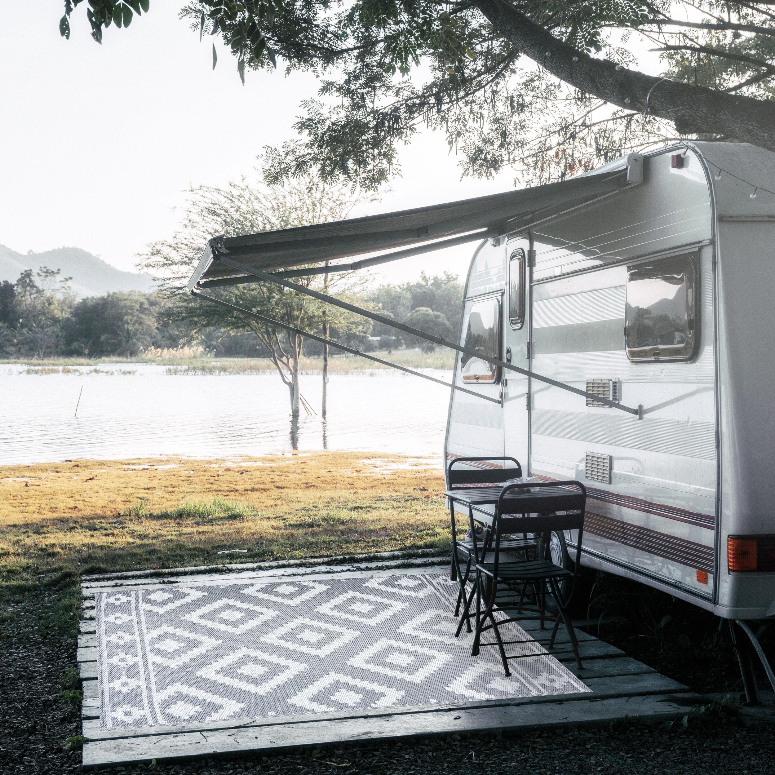 Milan Design 100% Eco-friendly Lightweight Plastic Outdoor Mat/Rug