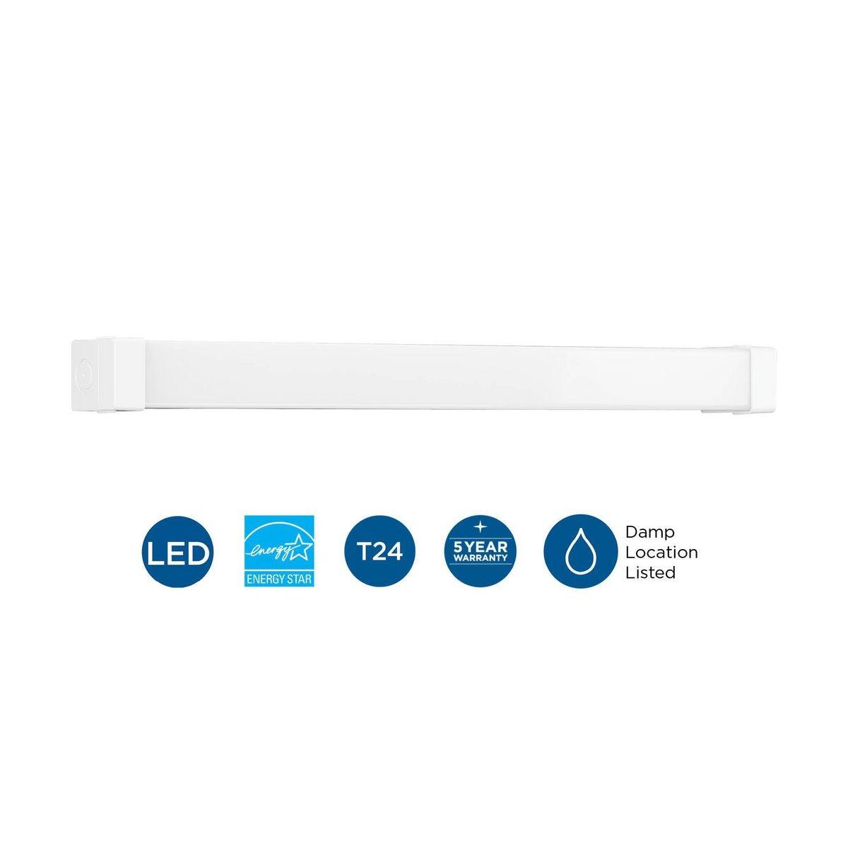 P730000-030-30-Progress Lighting-LED Strips - 23.661 Inch Width - 1 Light - Line Voltage - Damp Rated