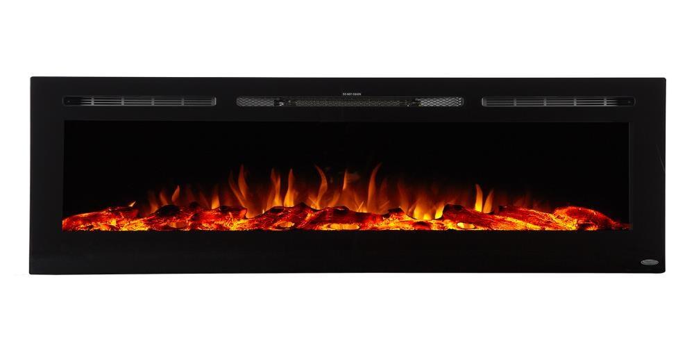Touchstone The Sideline Electric Fireplace for Recessed or Wall Mount Installation