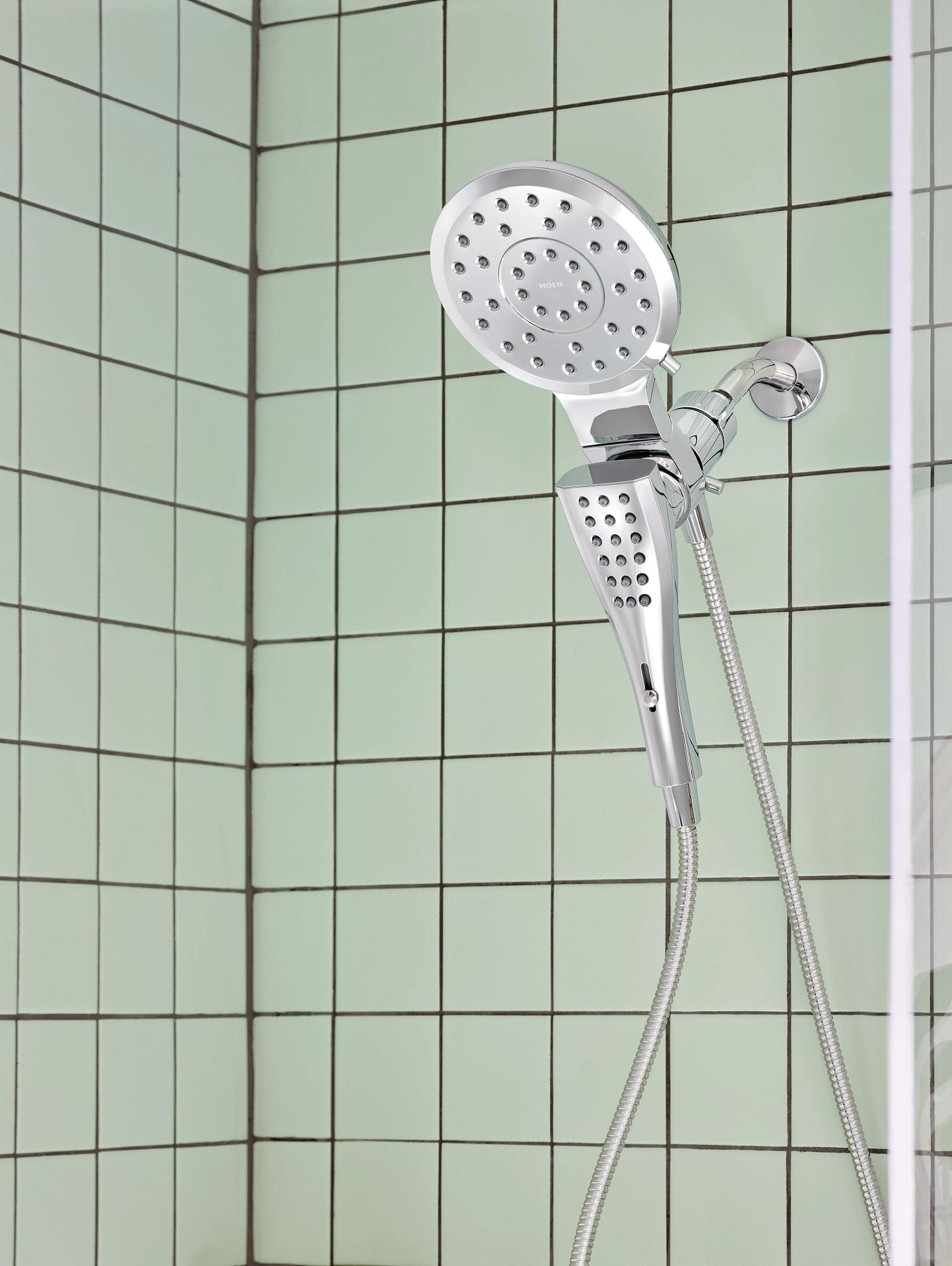 Verso 1.75 GPM Rainshower/Handshower Combination with Infiniti Dial and Magnetix Docking