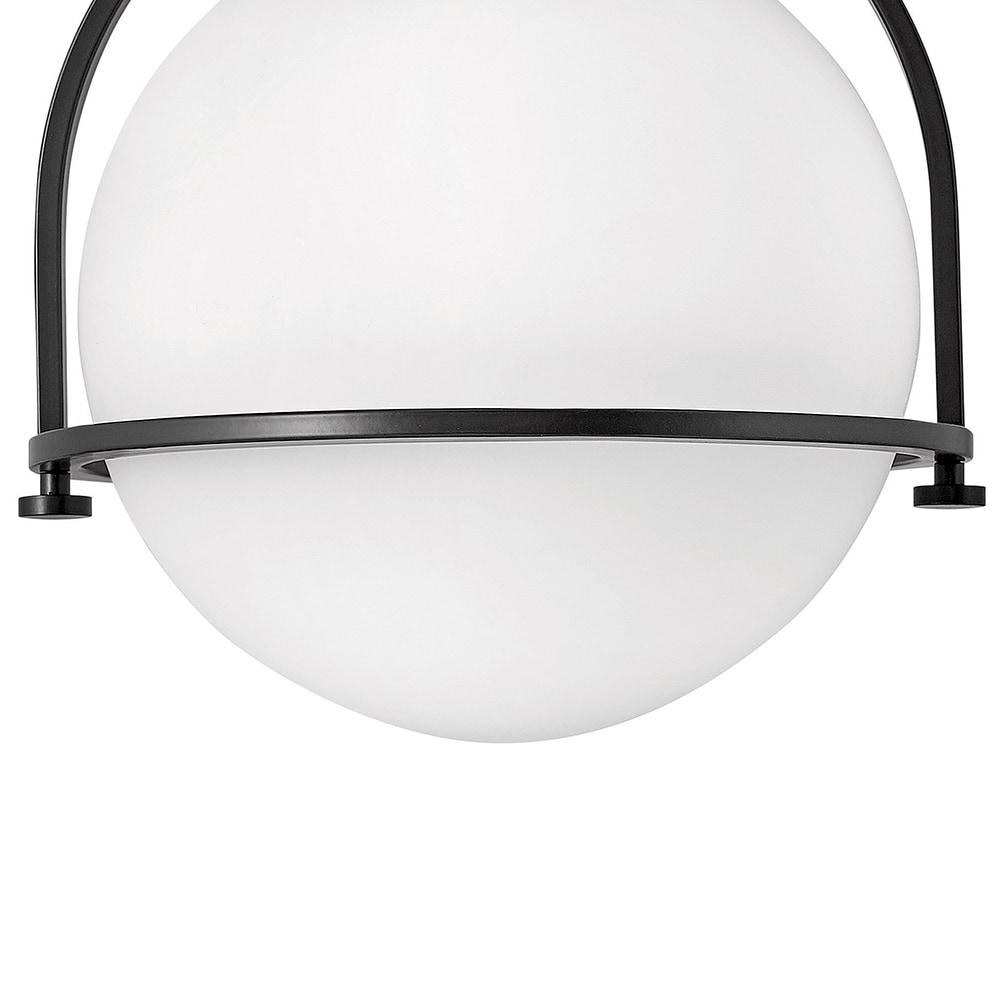McCormick Hand Blown Glass Semi Flush Mount