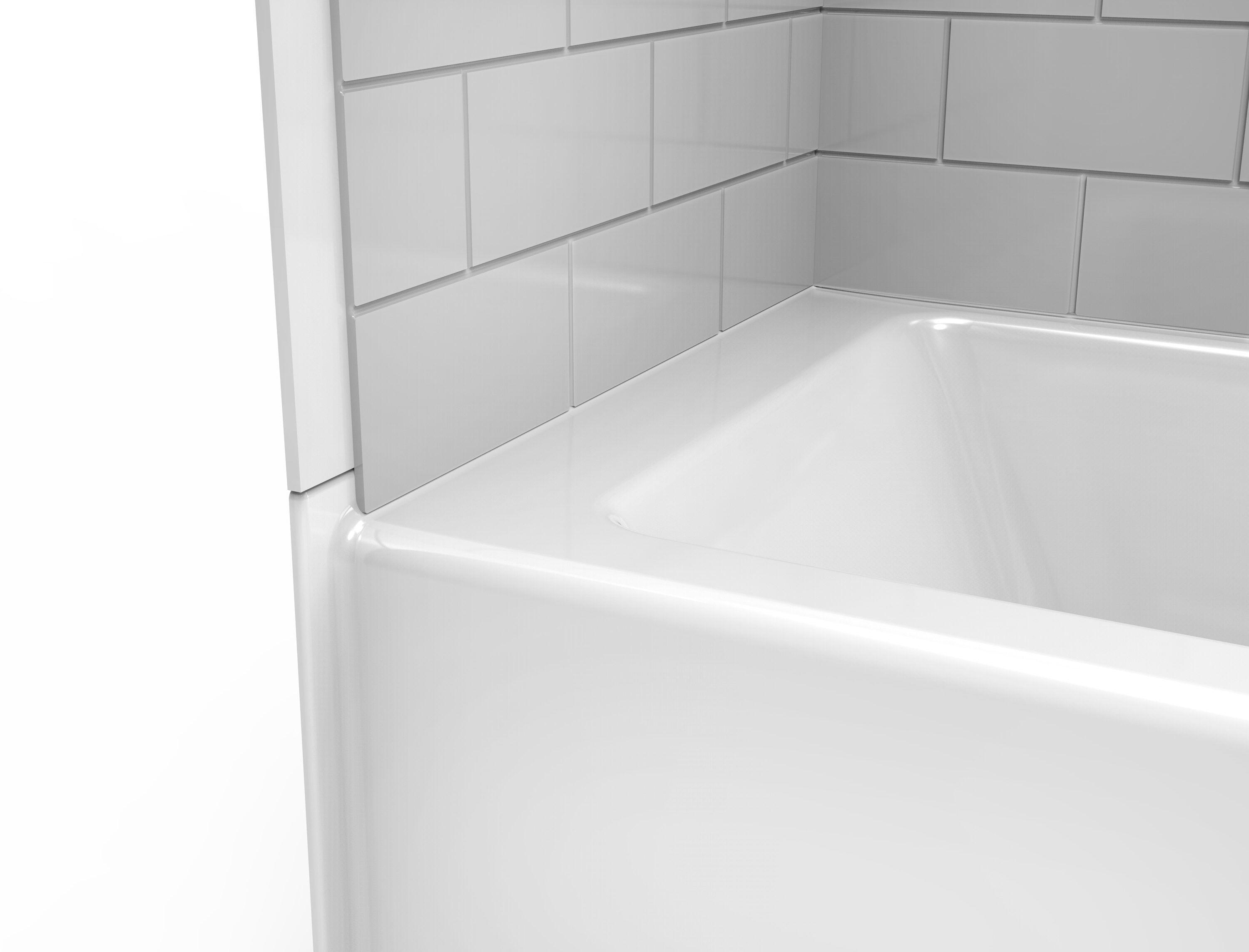 Amiga® 72" x 36" Drop In Whirlpool Acrylic Bathtub