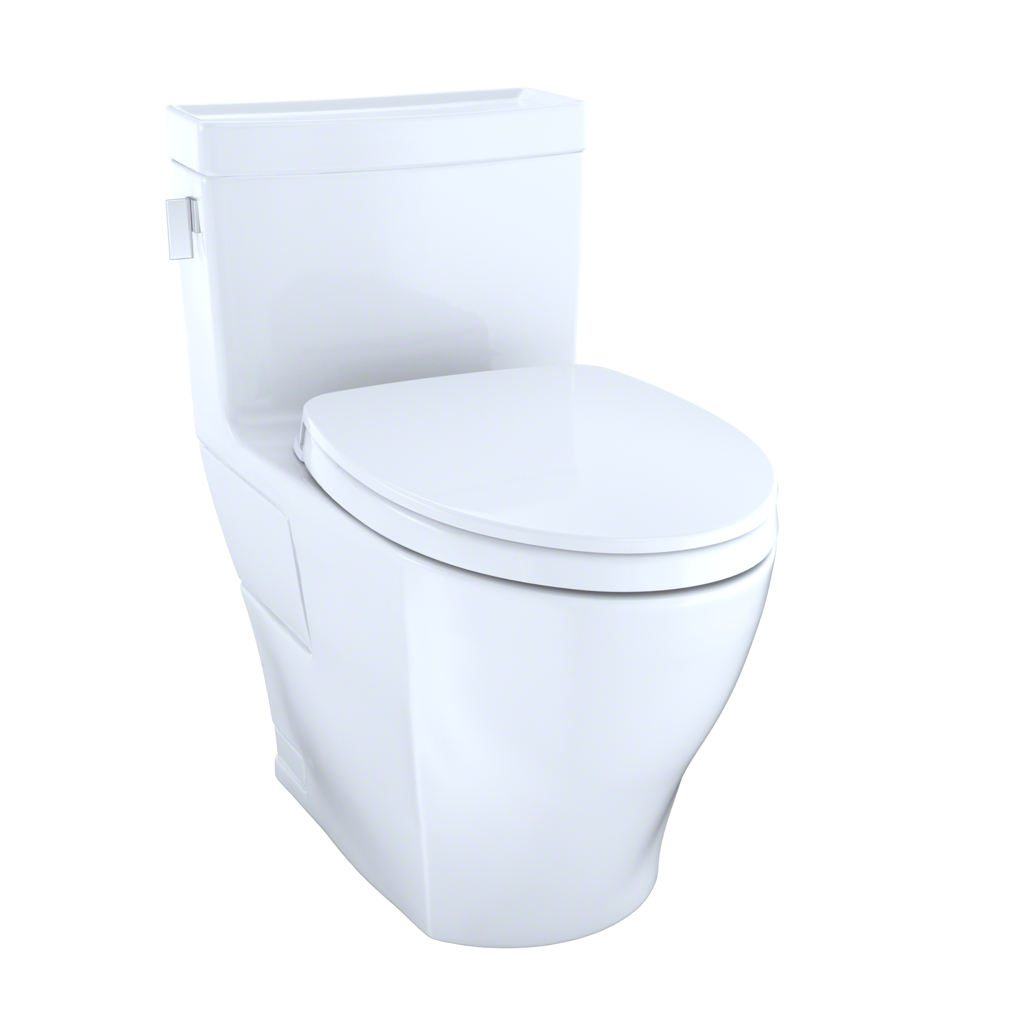 Legato™ Universal Height Skirted 1.28 GPF Elongated One-Piece Toilet with CeFiONtect (Seat Included)