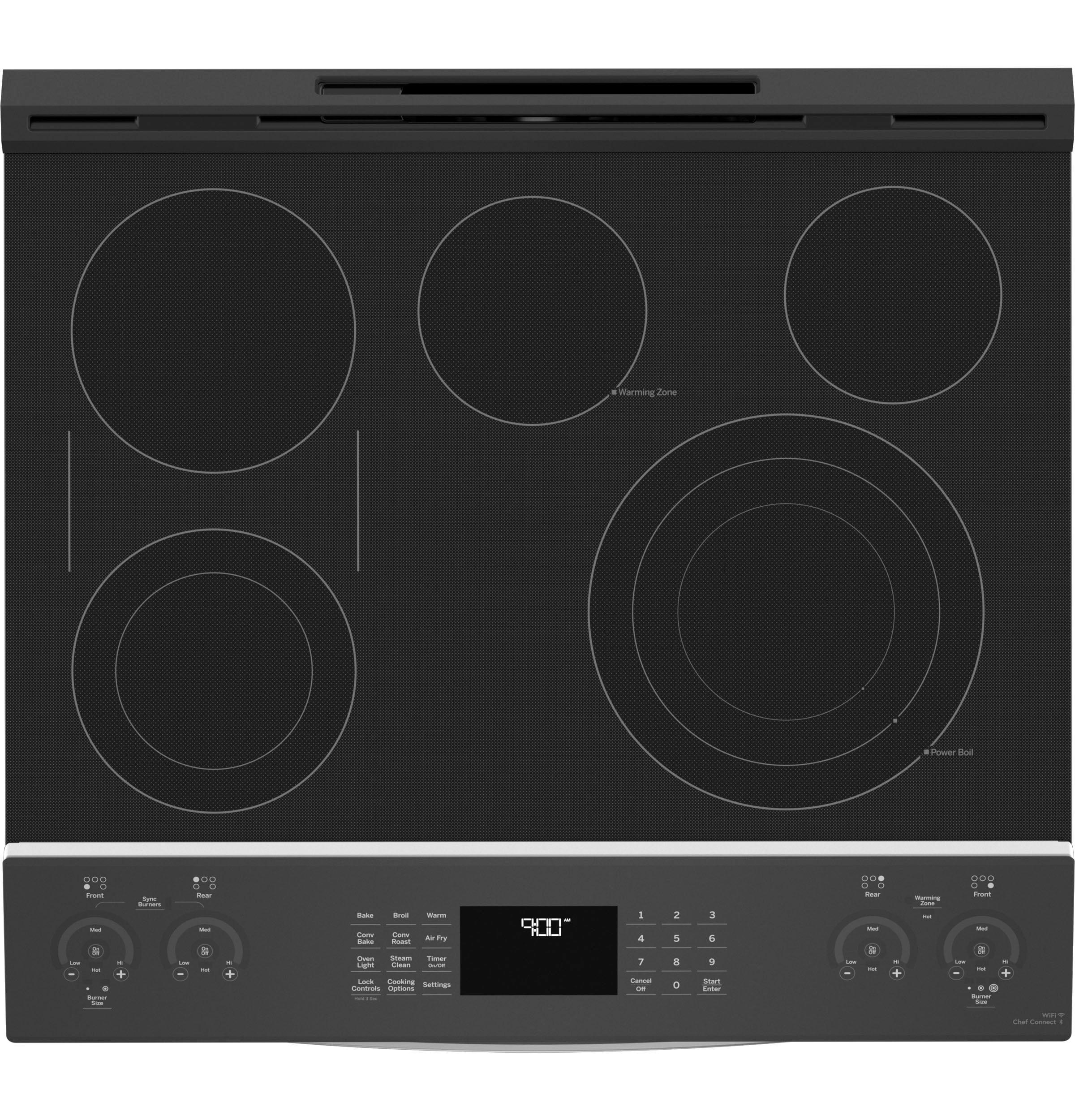 GE Profile Smart Appliances 30" 5.3 cu.ft. Slide-in Electric Range