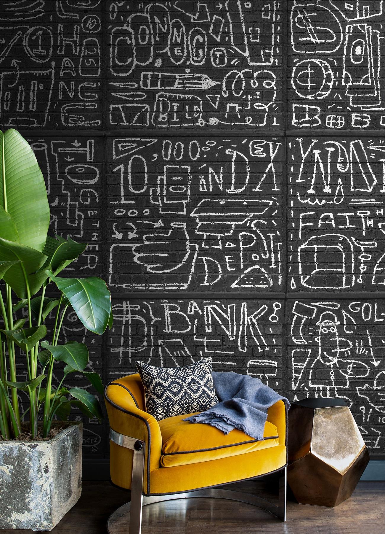 KT Merz Graphics Wall Mural