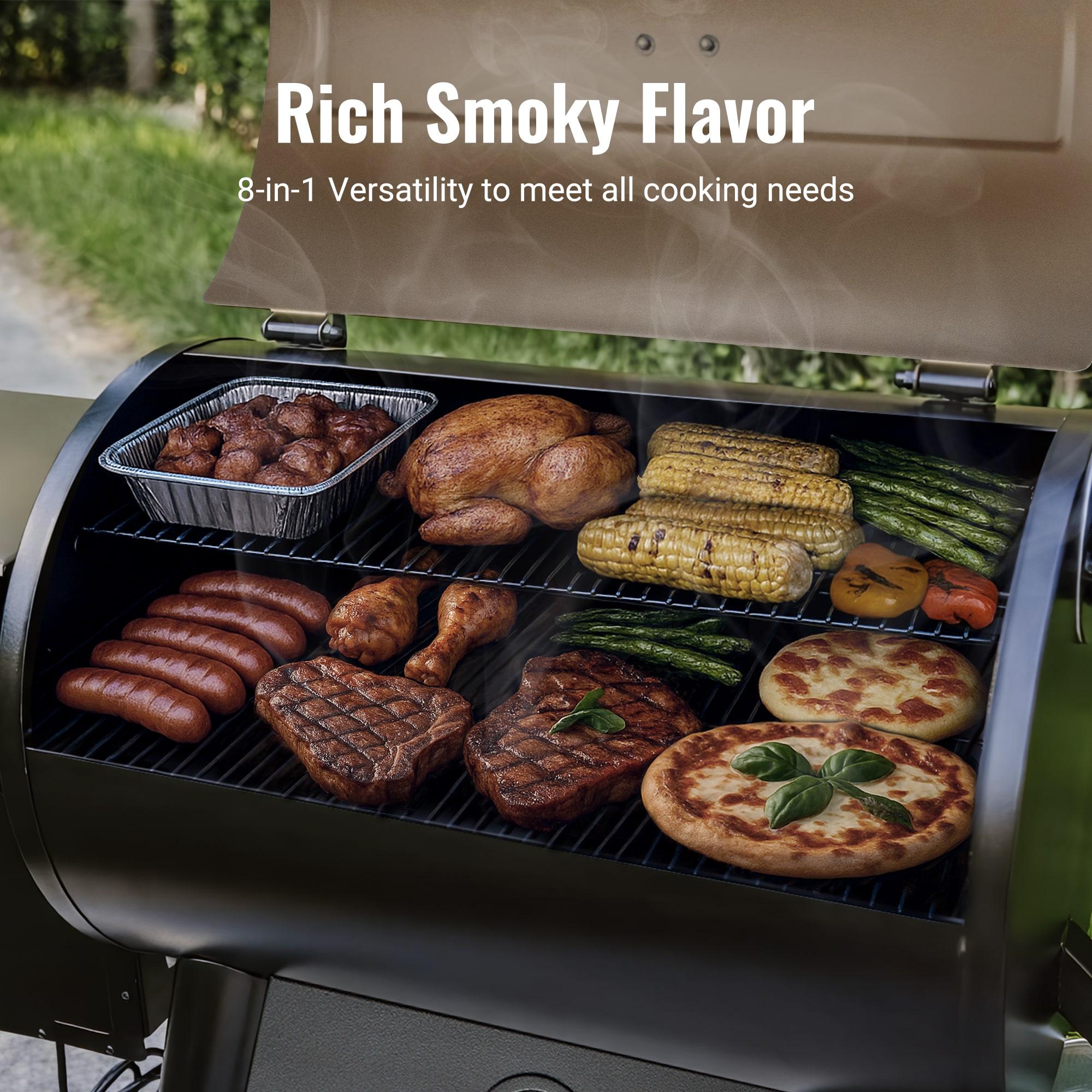 Z GRILLS 697 sq.in Pellet Grill with Temps Controller 2.1 and Latest Functions