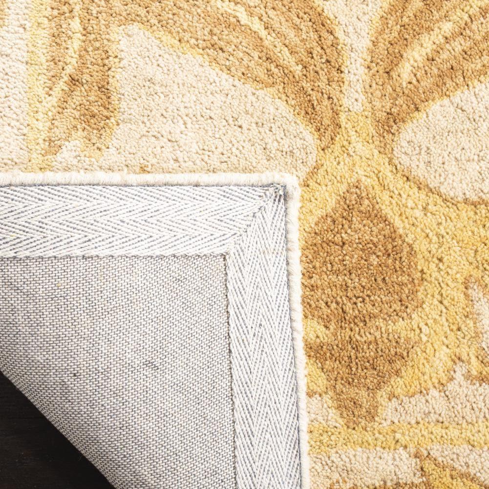 Anatolia AN541 Hand Tufted Indoor Area Rug - Beige/Gold - 6' Round - Safavieh