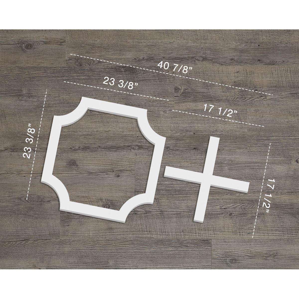Bradley Architectural Grade PVC Decorative Fretwork Wall Panels