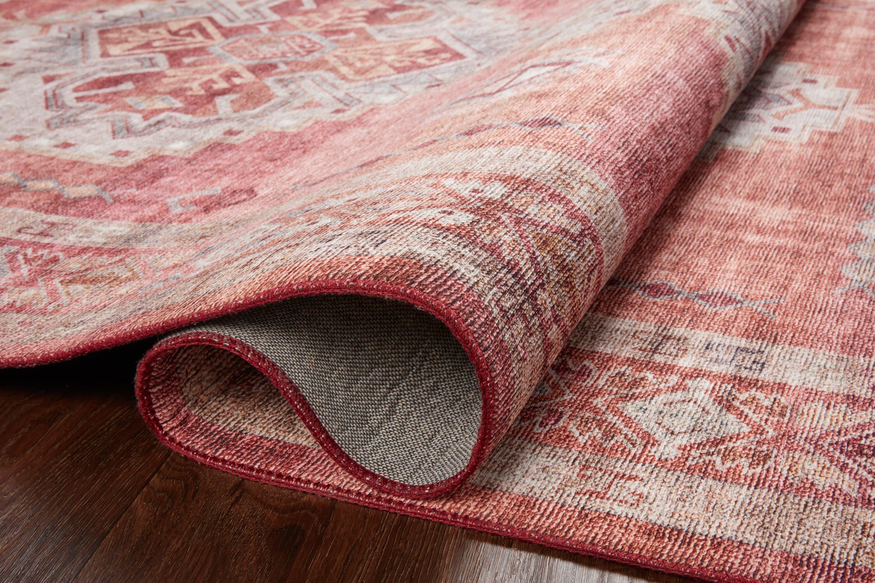 Loloi II Heidi Collection HEI-03 Sunset / Natural, Southwestern Area Rug 5'-0" x 7'-6"