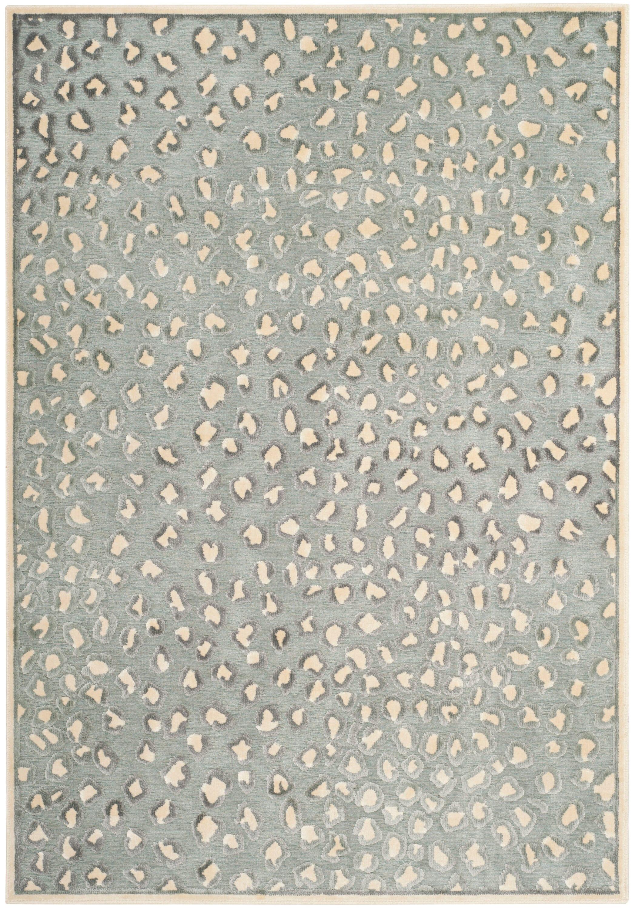 Paradise PAR84 Power Loomed Indoor Area Rug - Cream/Spruce - 4'x5'7" - Safavieh.