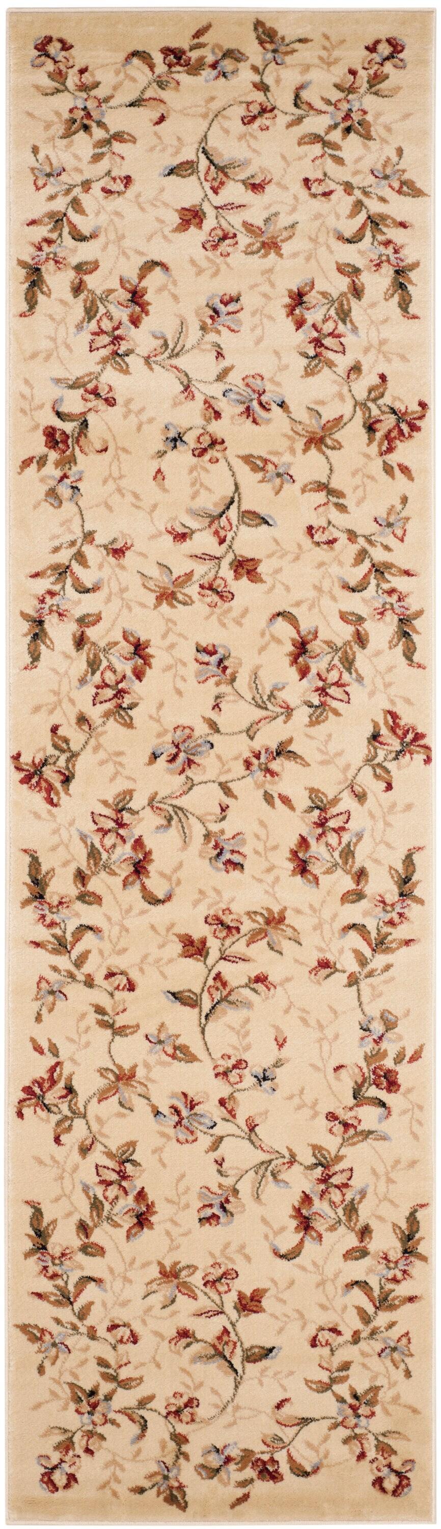 Lyndhurst LNH325 Power Loomed Runner Rug - Beige - 2'3"x8' - Safavieh.