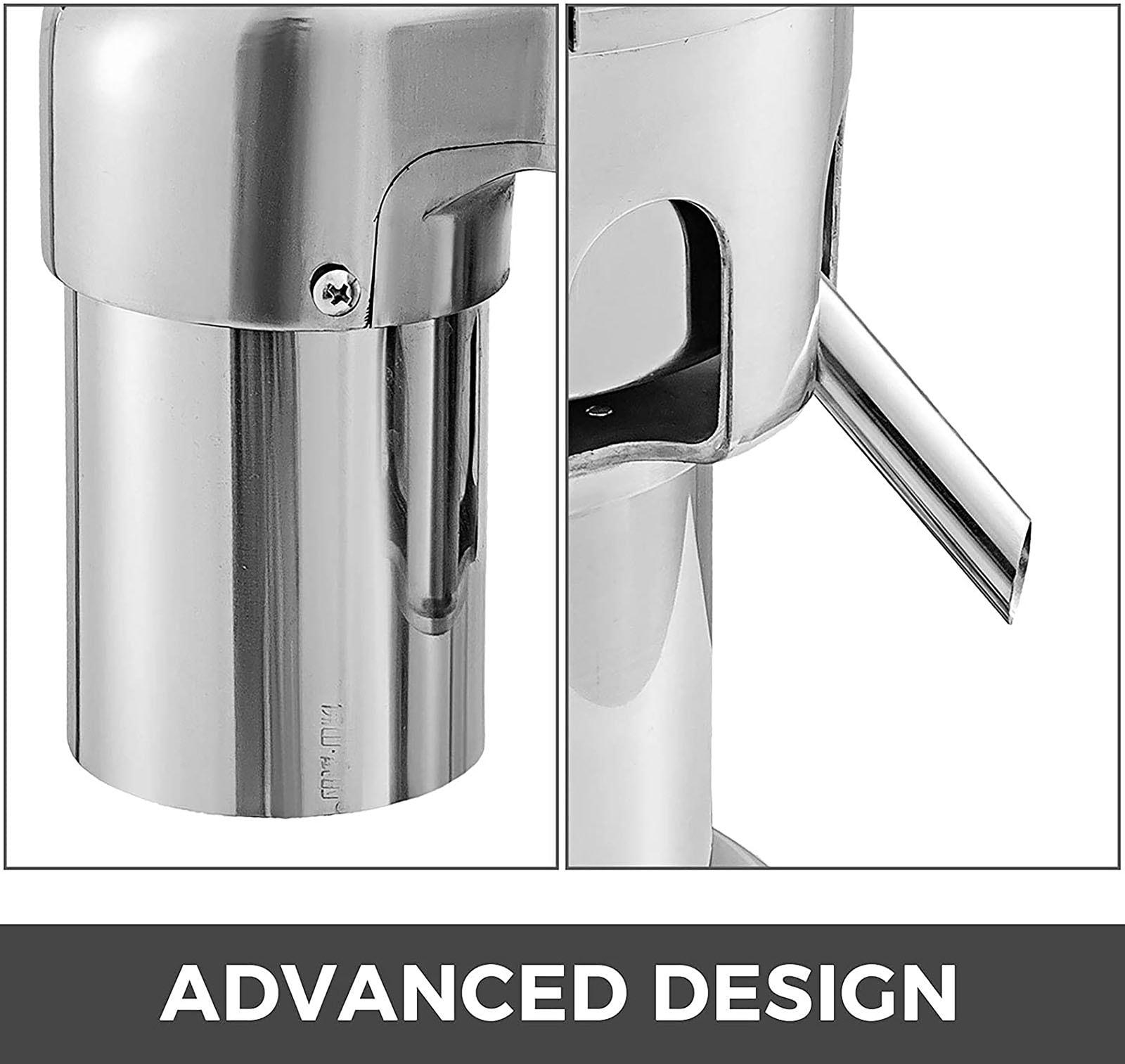 VBENLEM Commercial Juice Extractor Heavy Duty Juicer Aluminum Casting and Stainless Steel Constructed Centrifugal Juice Extractor Juicing both Fruit and Vegetable